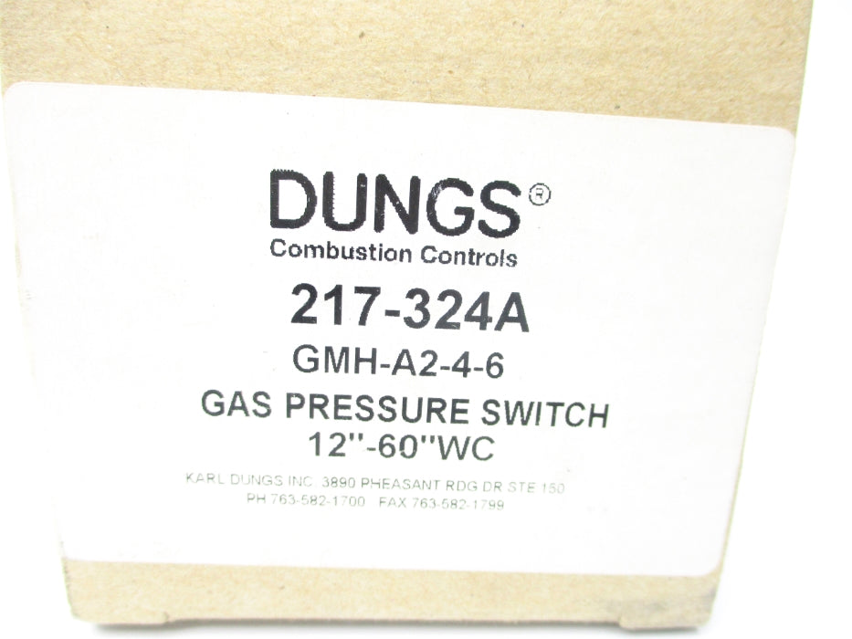 DUNGS GMH-A2-4-6 217-324A NSMP