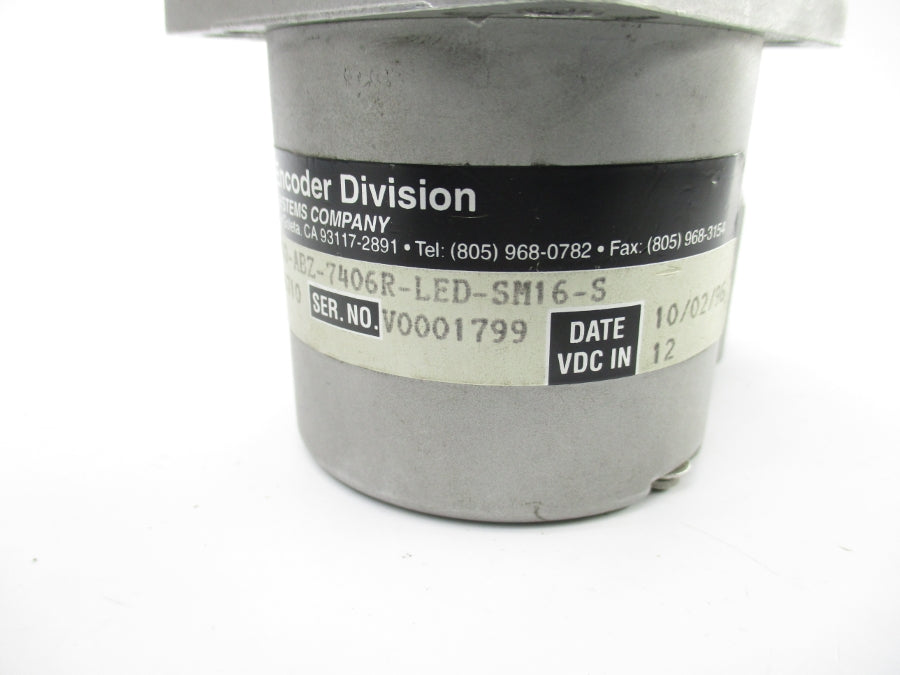 BEI 924-01002-6710 H25D-SB-1200-ABZ-7406R-LED-SM16-S 12VDC UNMP