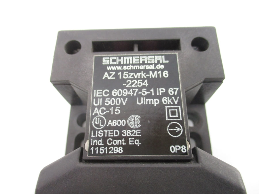 SCHMERSAL AZ15ZVRK-M16-2254 500V NSNP