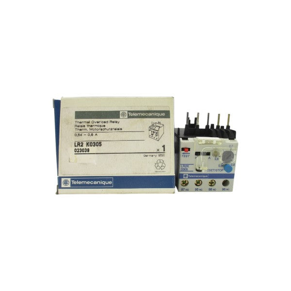 TELEMECANIQUE LR2K0305 690V 0.54-0.8A NSMP