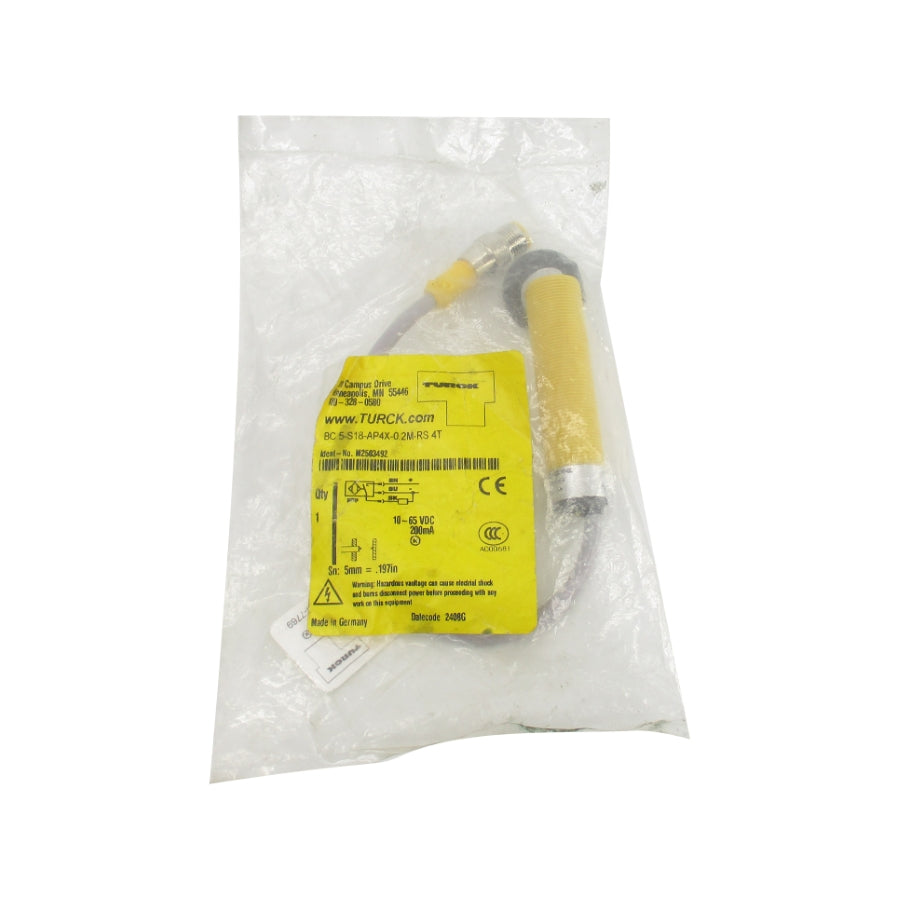 TURCK BC5-S18-AP4X-0.2M-RS4T M2503492 10-65VDC NSMP