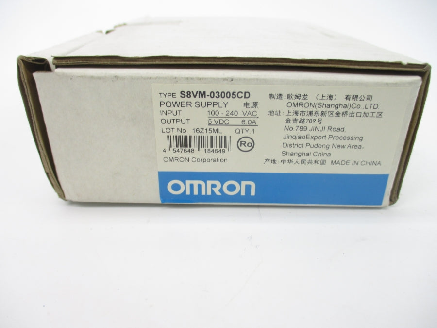 OMRON S8VM-03005CD 100-240VAC NSMP