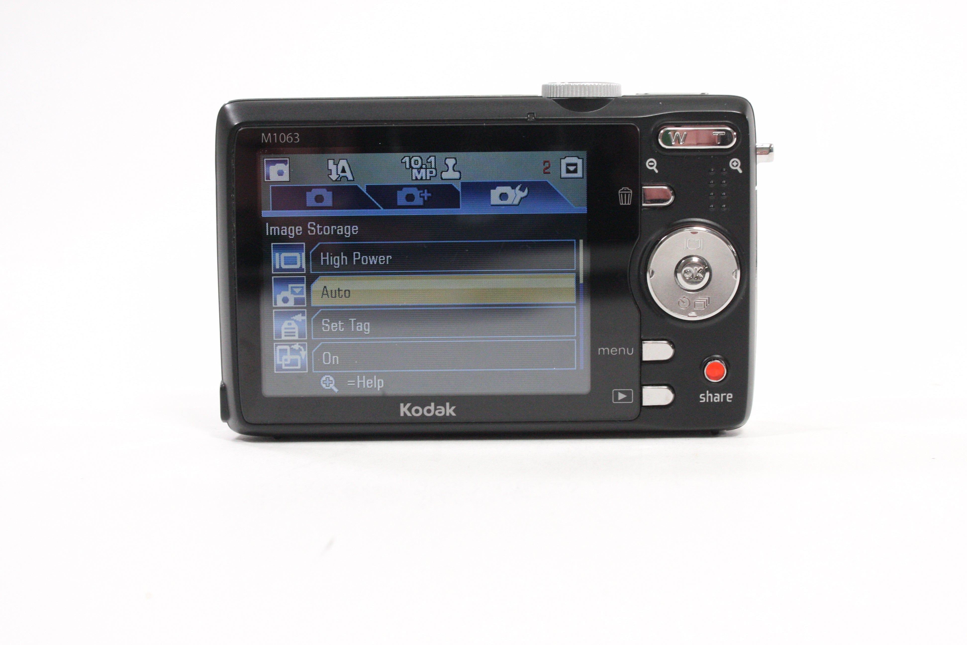 Kodak Easy Share M1063 Digital Point-and-Shoot Camera (Black)