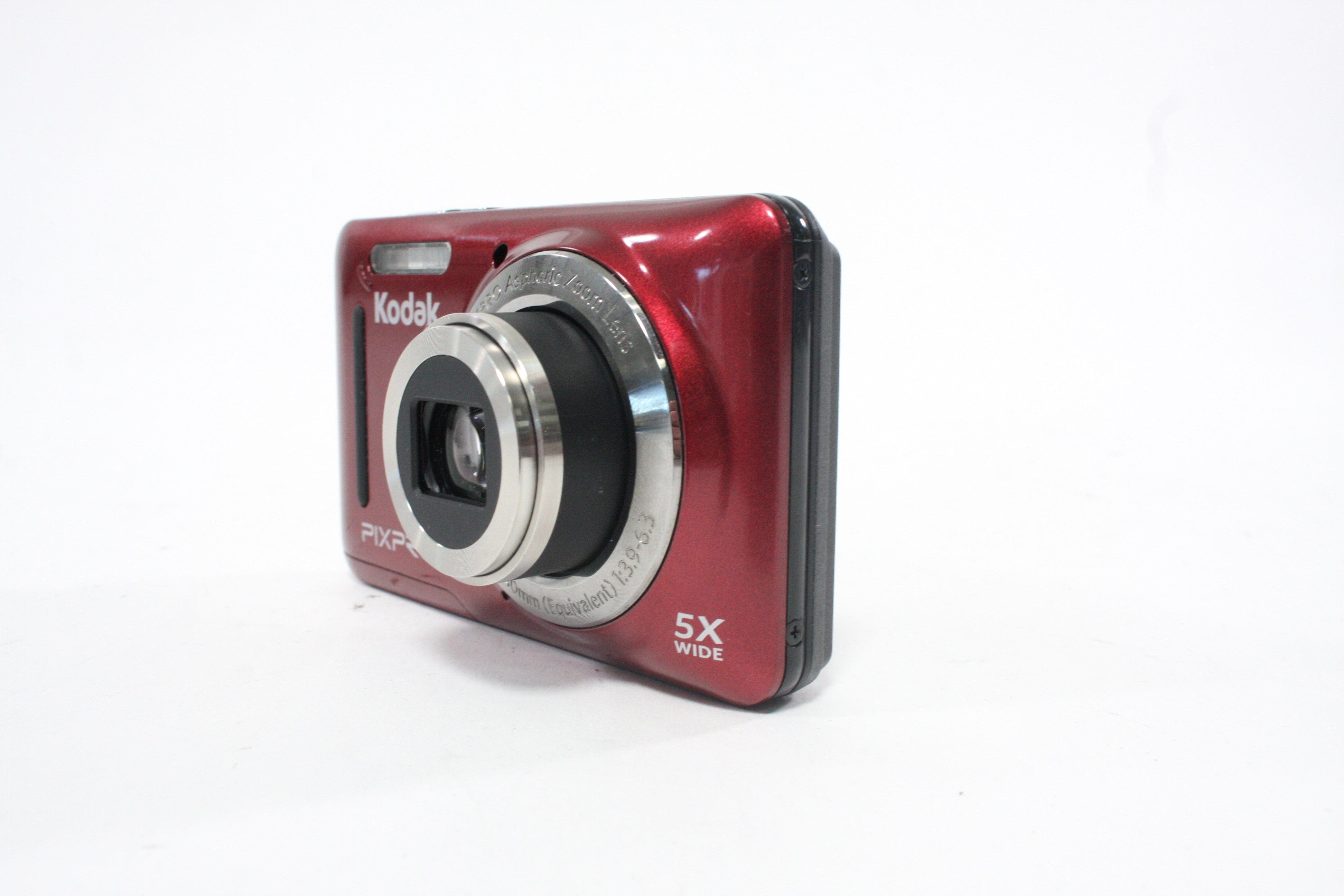Kodak Pixpro FZ53 Digital Point-and-Shoot Camera 5x Zoom 16.0mp (Red)