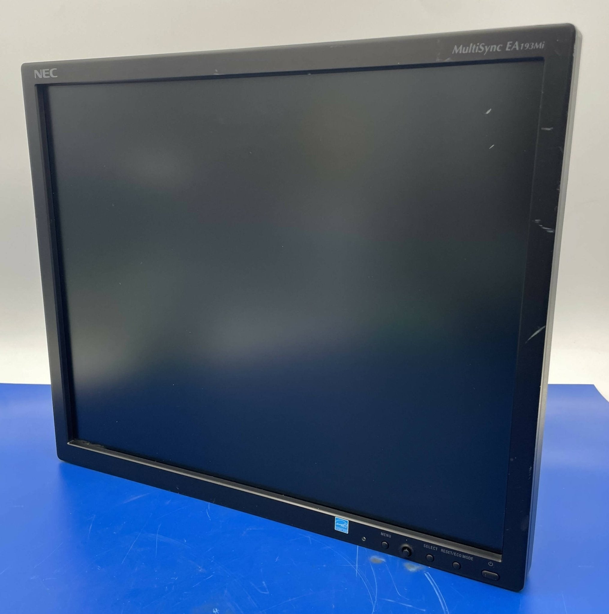NEC EA193Mi-BK - MultiSync 19in LCD Monitor Medical Grade Rear View | Alo Tech Solutions