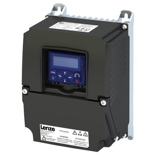 Lenze | i550 Protec VFD 0.5 HP 3ph 480V IO-Link ExtBox NEMA 4X | I55AP137A0A301K7WS
