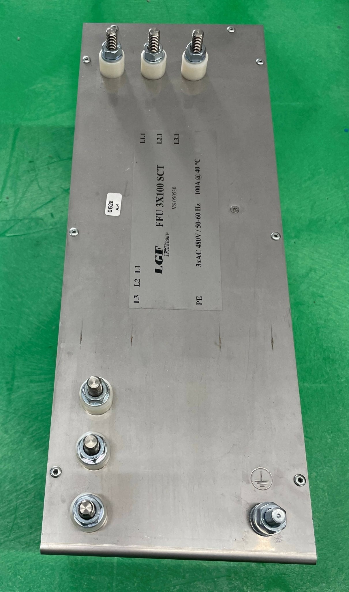 Siemens FFU 3X100 - LGF Filter CT Scanner Component Side View | Alo Tech Solutions