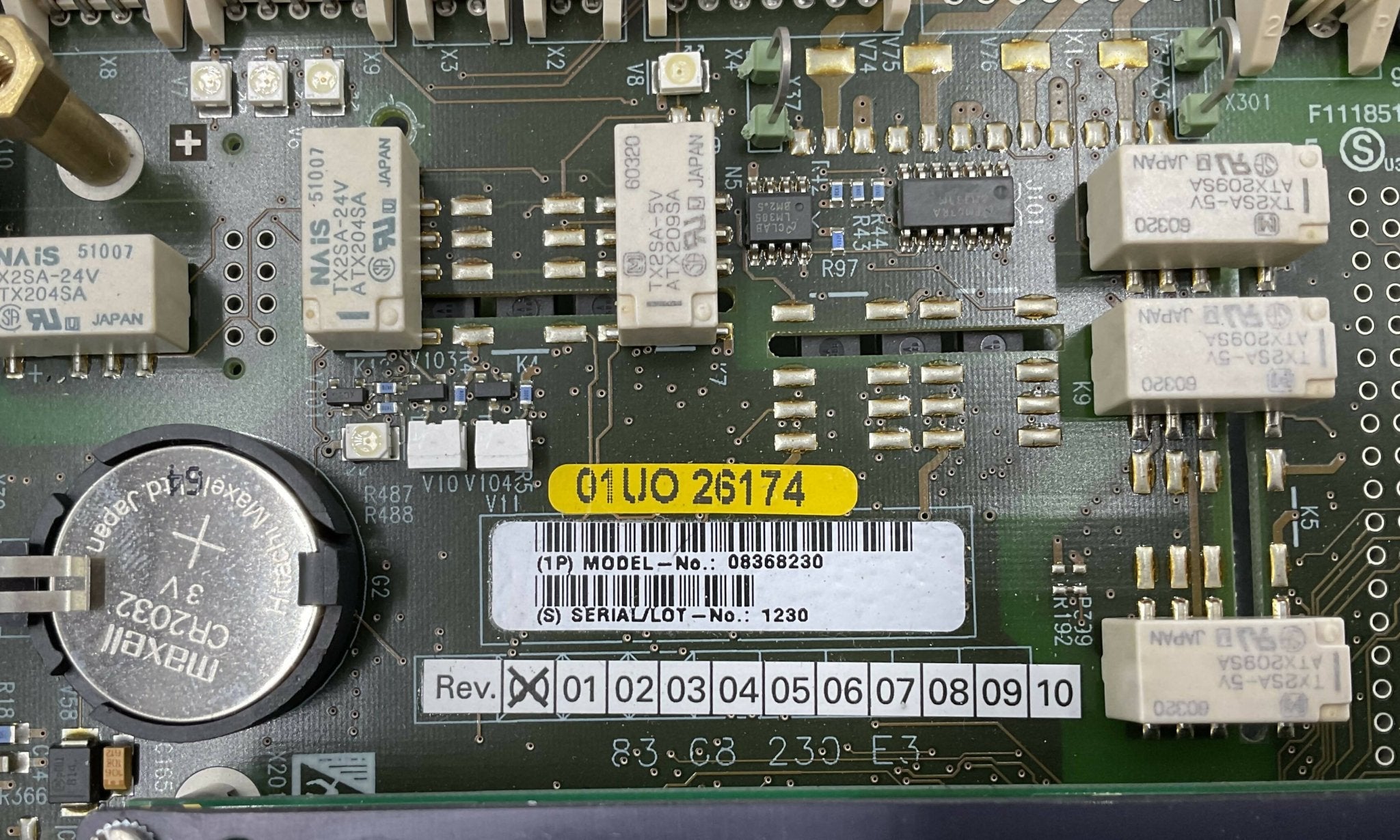 LMAS ASM D702 (08368230/8368230/08614526 SIEMENS