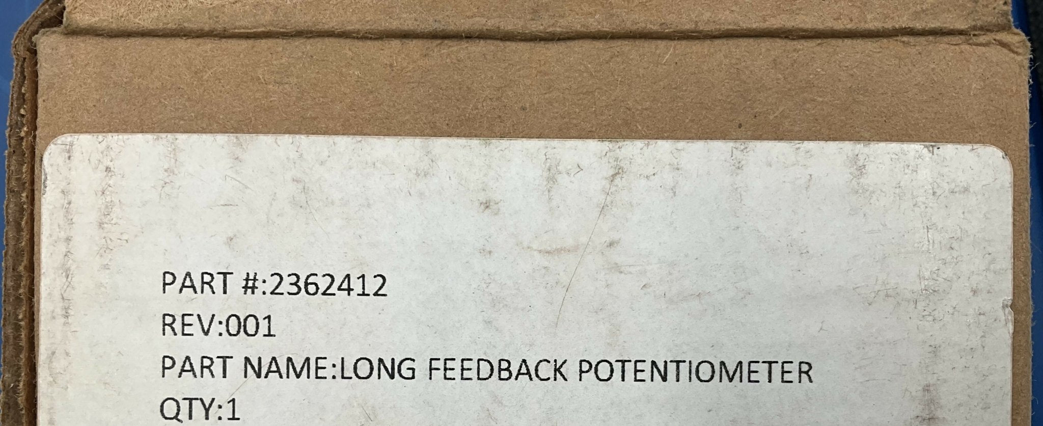 LONG FEEDBACK POTENTIOMETER (2362412 GE