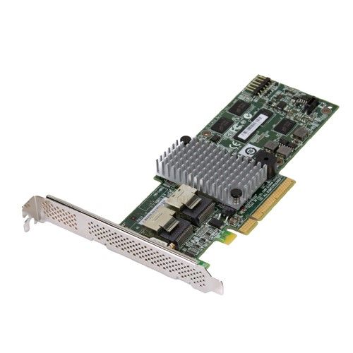 LSI00414 LSI Logic MegaRAID 4-Ports SAS/SATA PCI Express 3.0 1GB Cache Low Profile RAID Controller Card