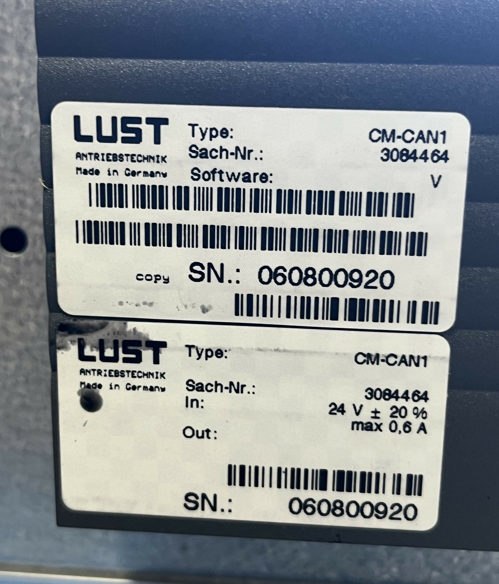 LUST FEQUENCY INVERTER W/FUNCT. MODULE (3084456/3084464 SIEMENS