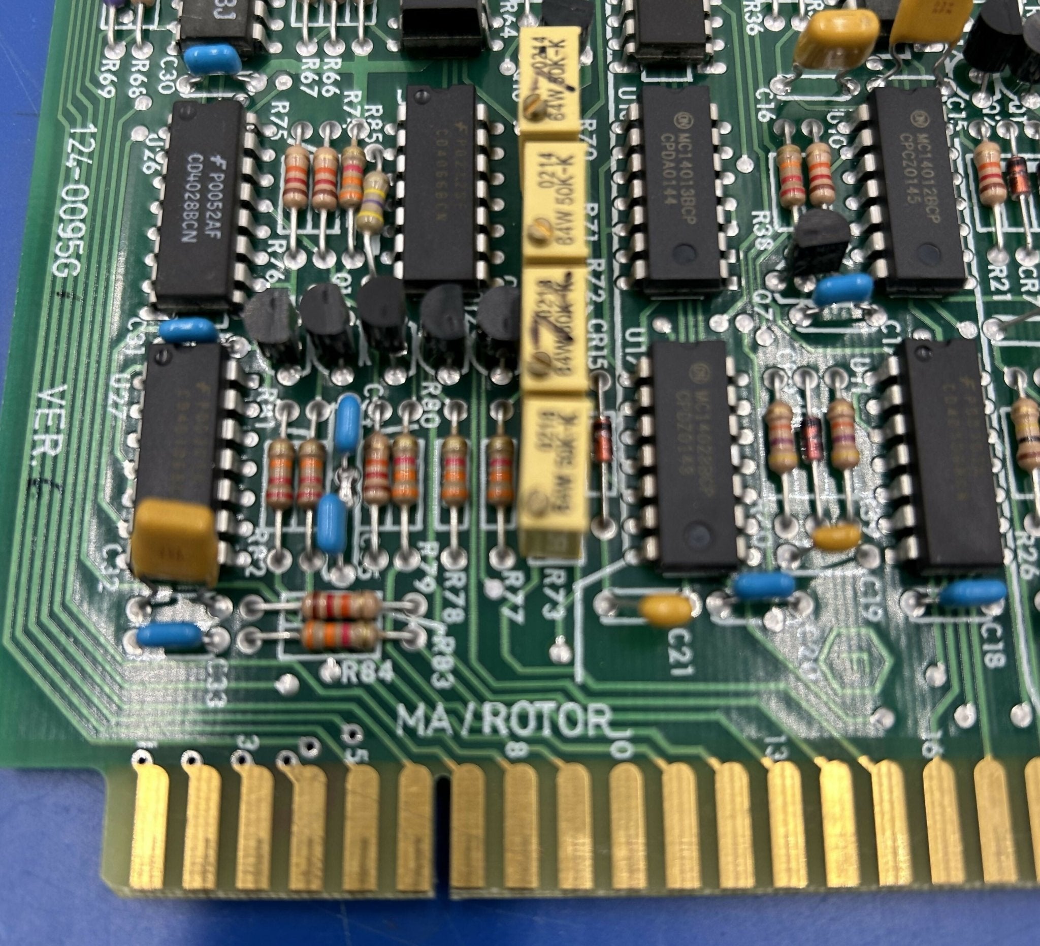MA / ROTOR BOARD (124-0095 G1 VER 6 GENDEX/DEL MEDICAL