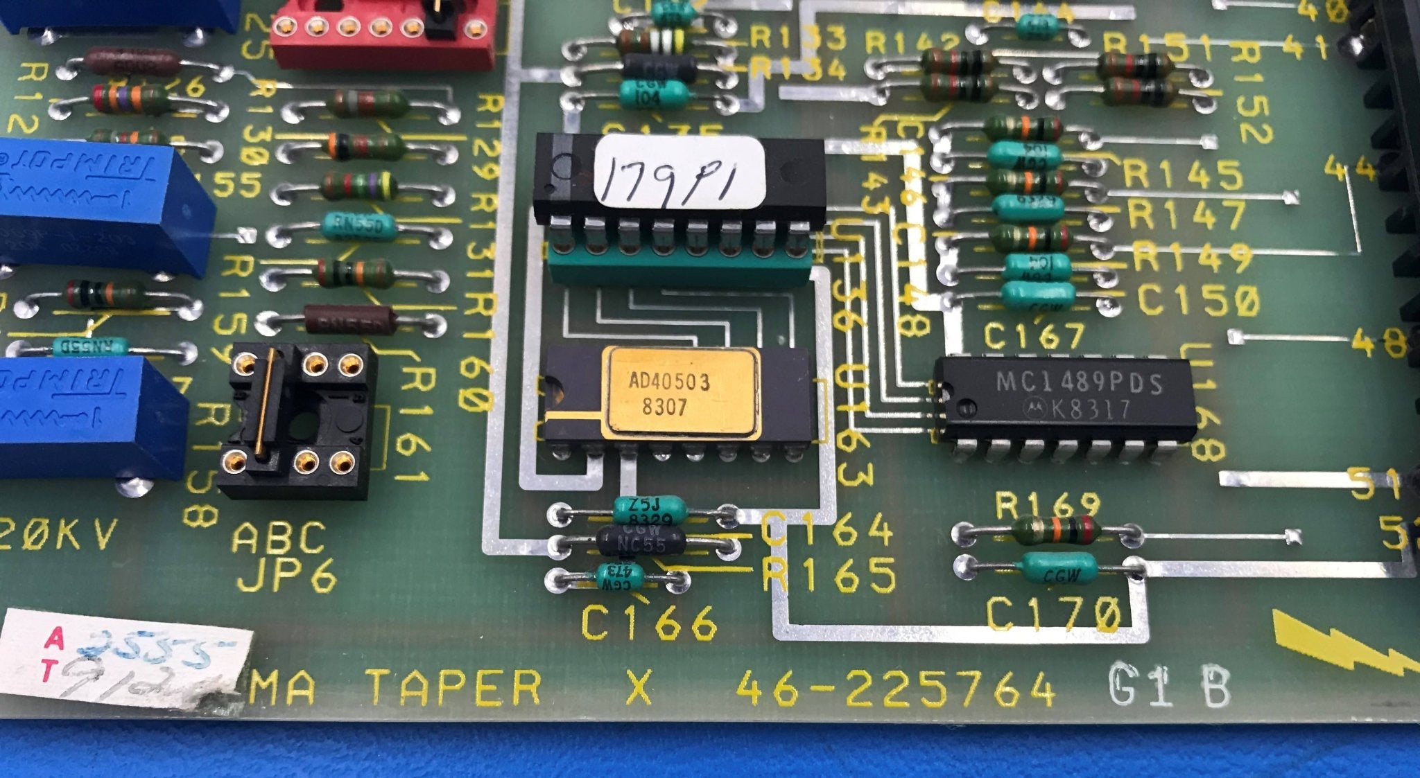 MA Taper X PCB (46-225764 G1 B GE Advantx
