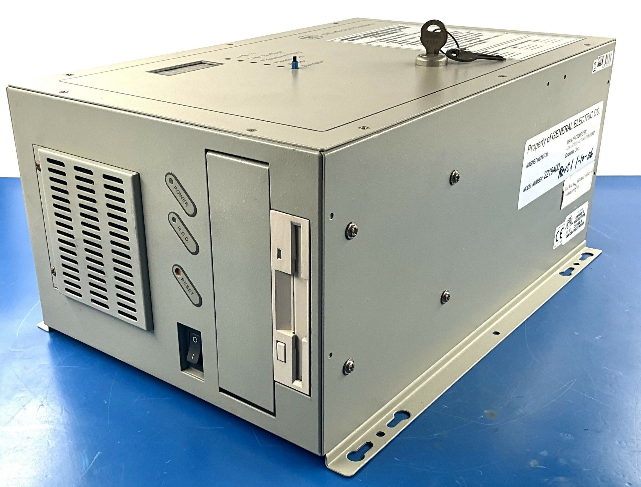 MAGNET MONITOR (2219400 REV 5.1 GE