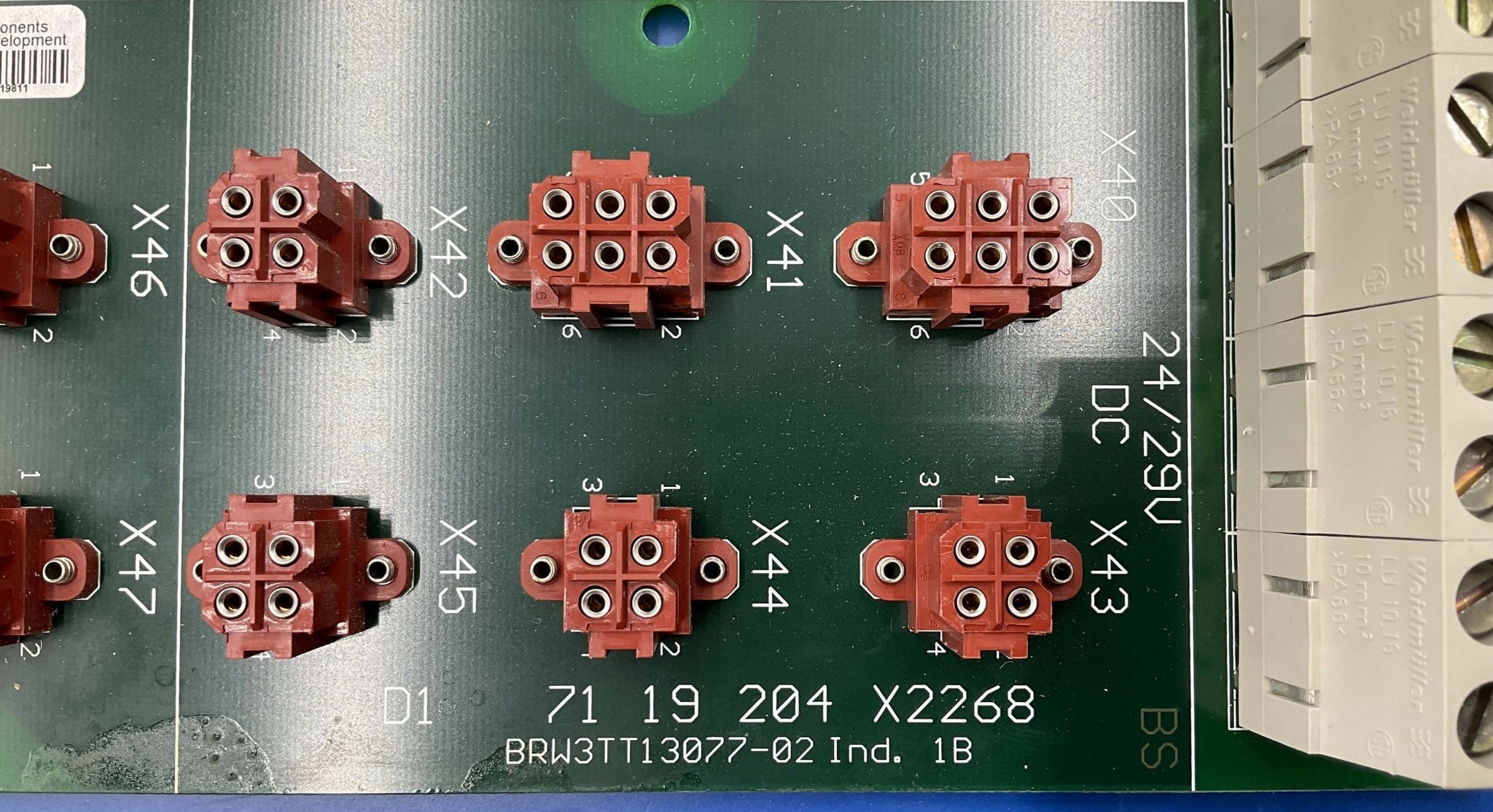 MAIN DISTRIBUTOR D1 PCB (07119204/7119204 SIEMENS