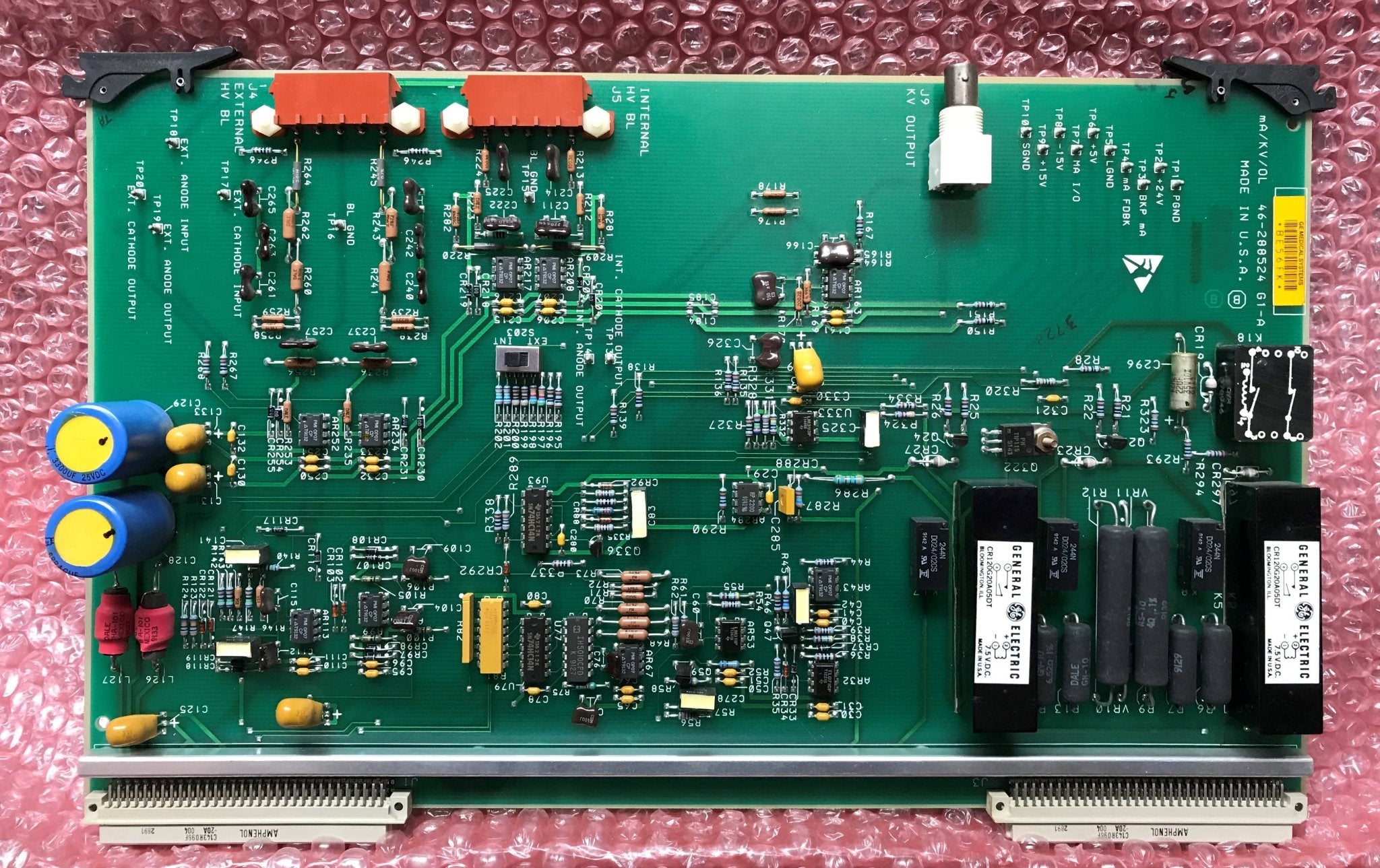 mA/KV/OL Board (46-288524 G1-A GE Advantx