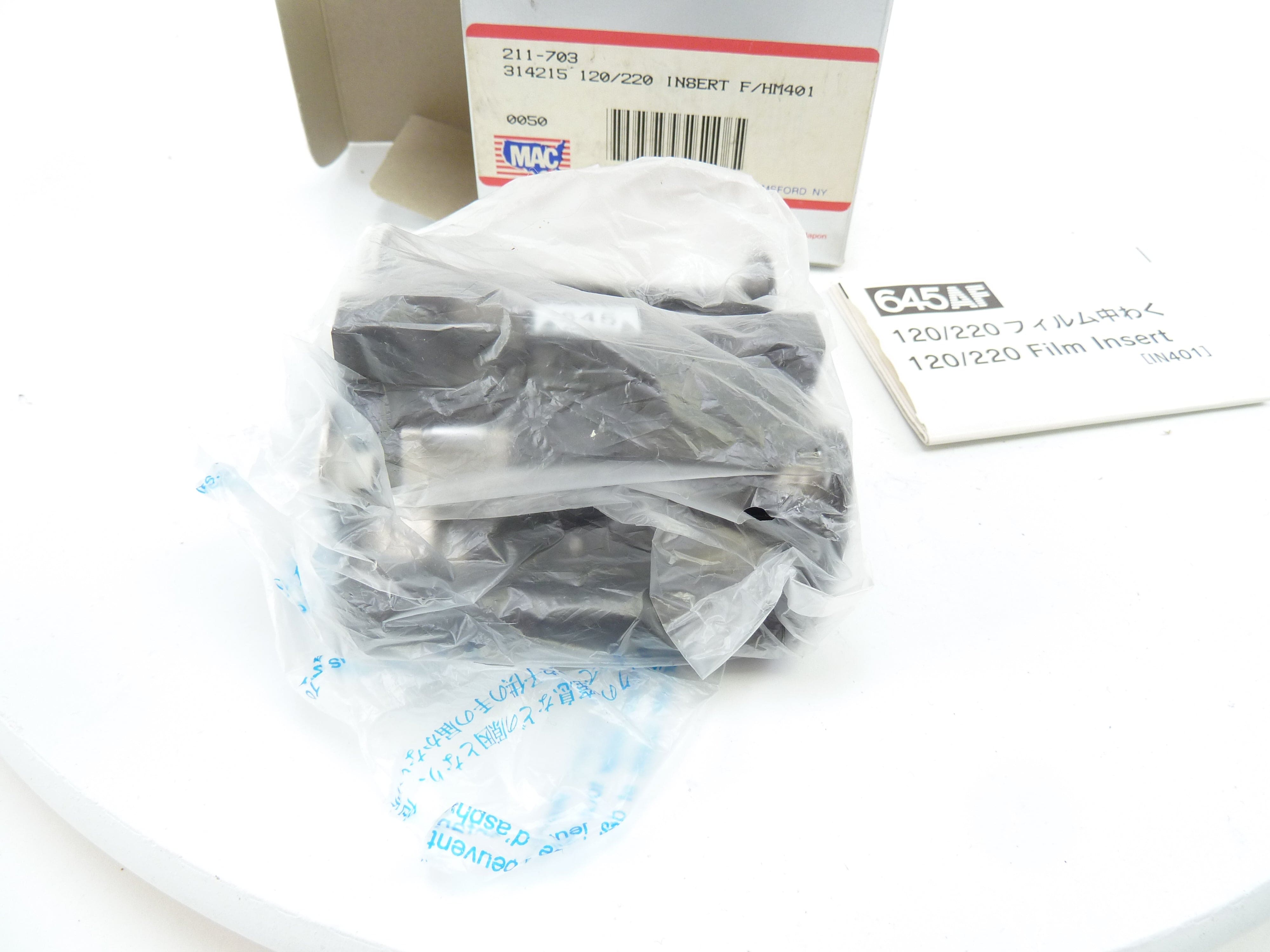 Mamiya 645 AF 120/220 Film Insert