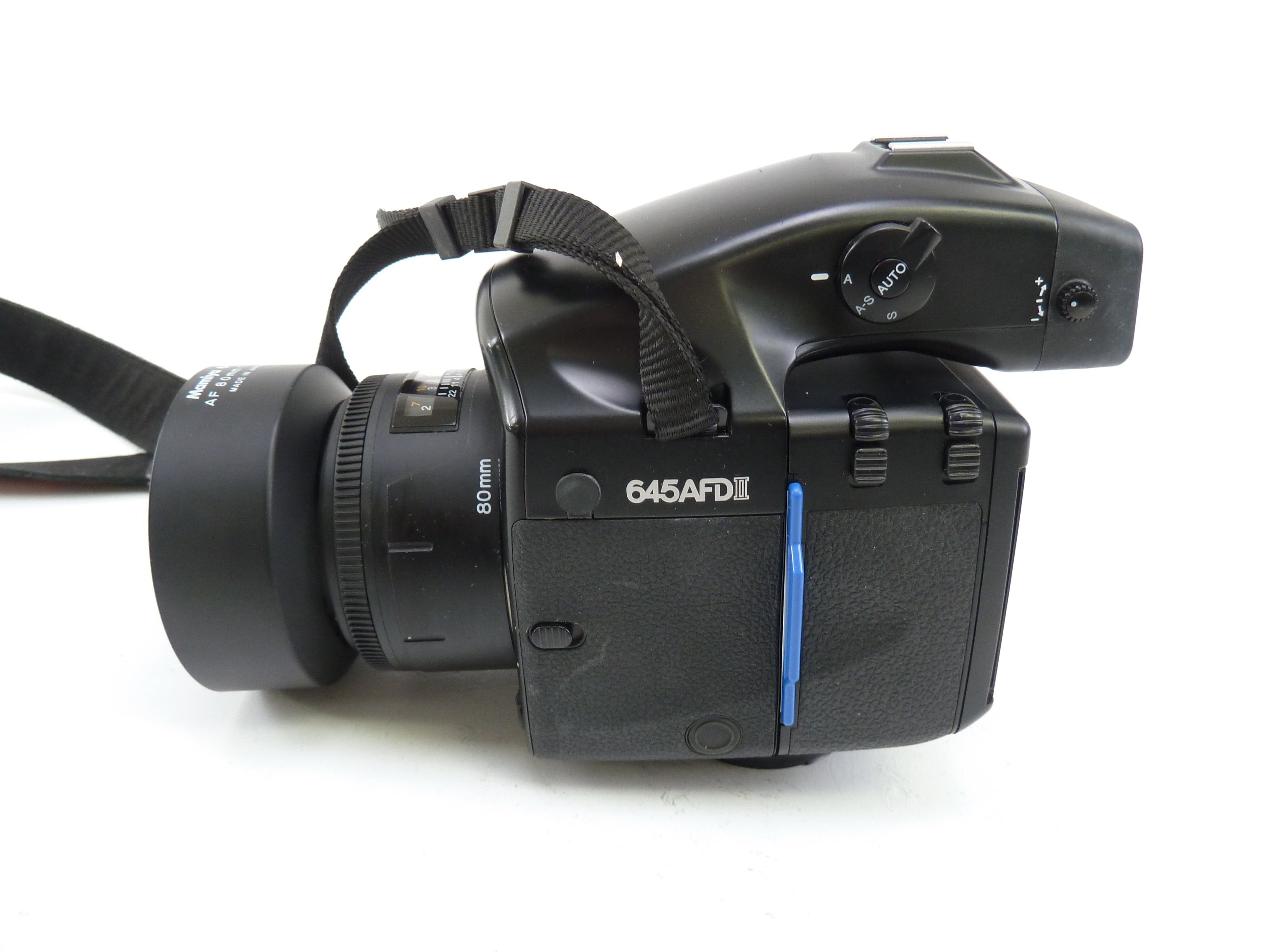 Mamiya 645 AFD II Complete Kit with 80MM f2.8 and 120/220 Film Back