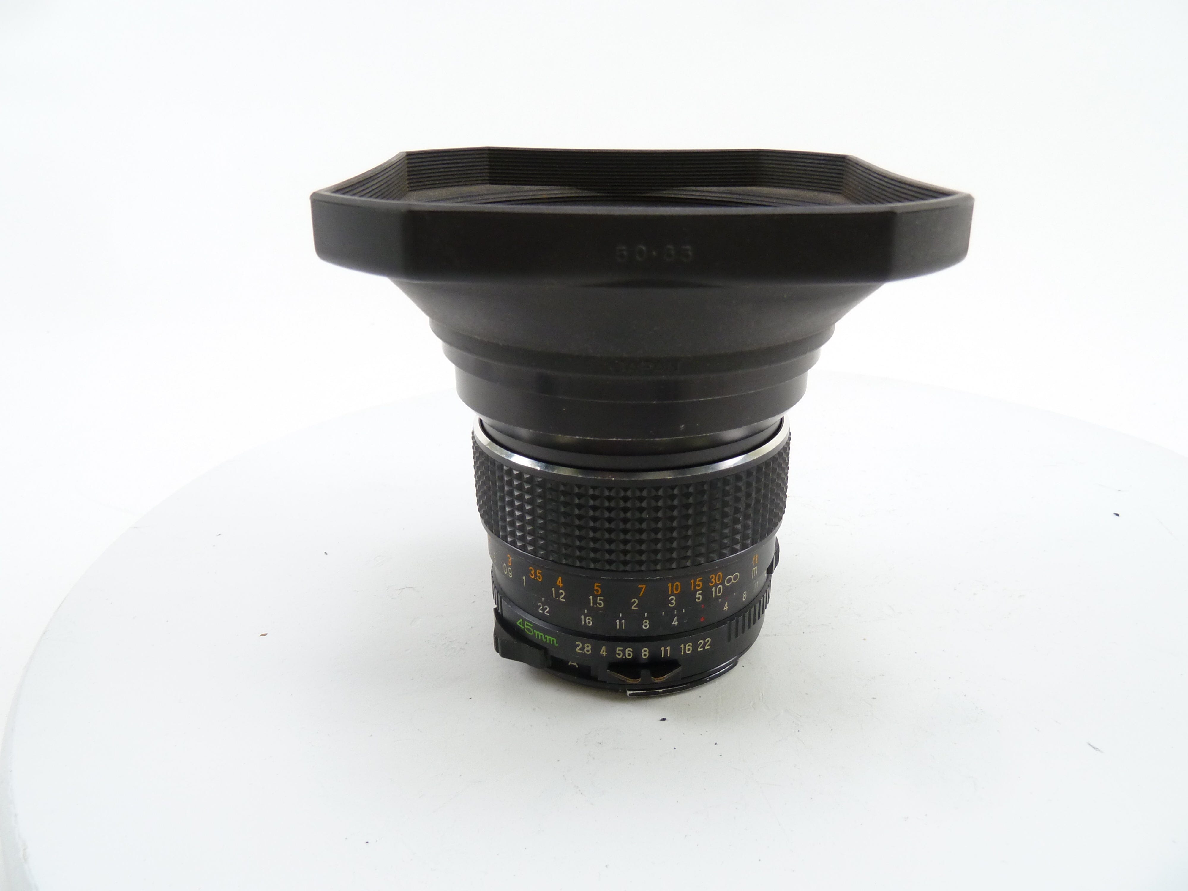Mamiya 645 Pro 45MM f2.8 C Wide Angle Lens