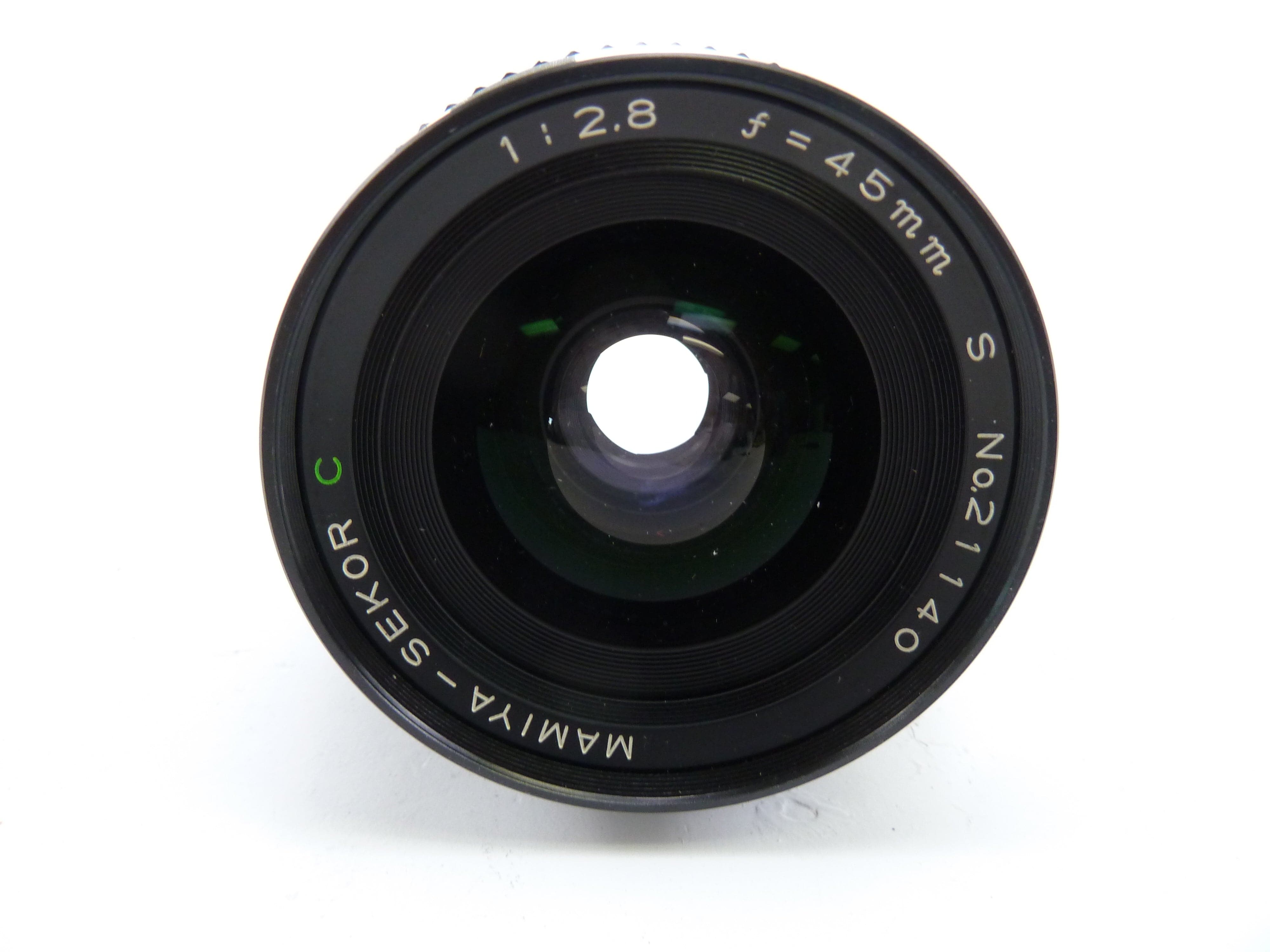 Mamiya 645 Pro 45MM f2.8 S C Wide Angle Lens