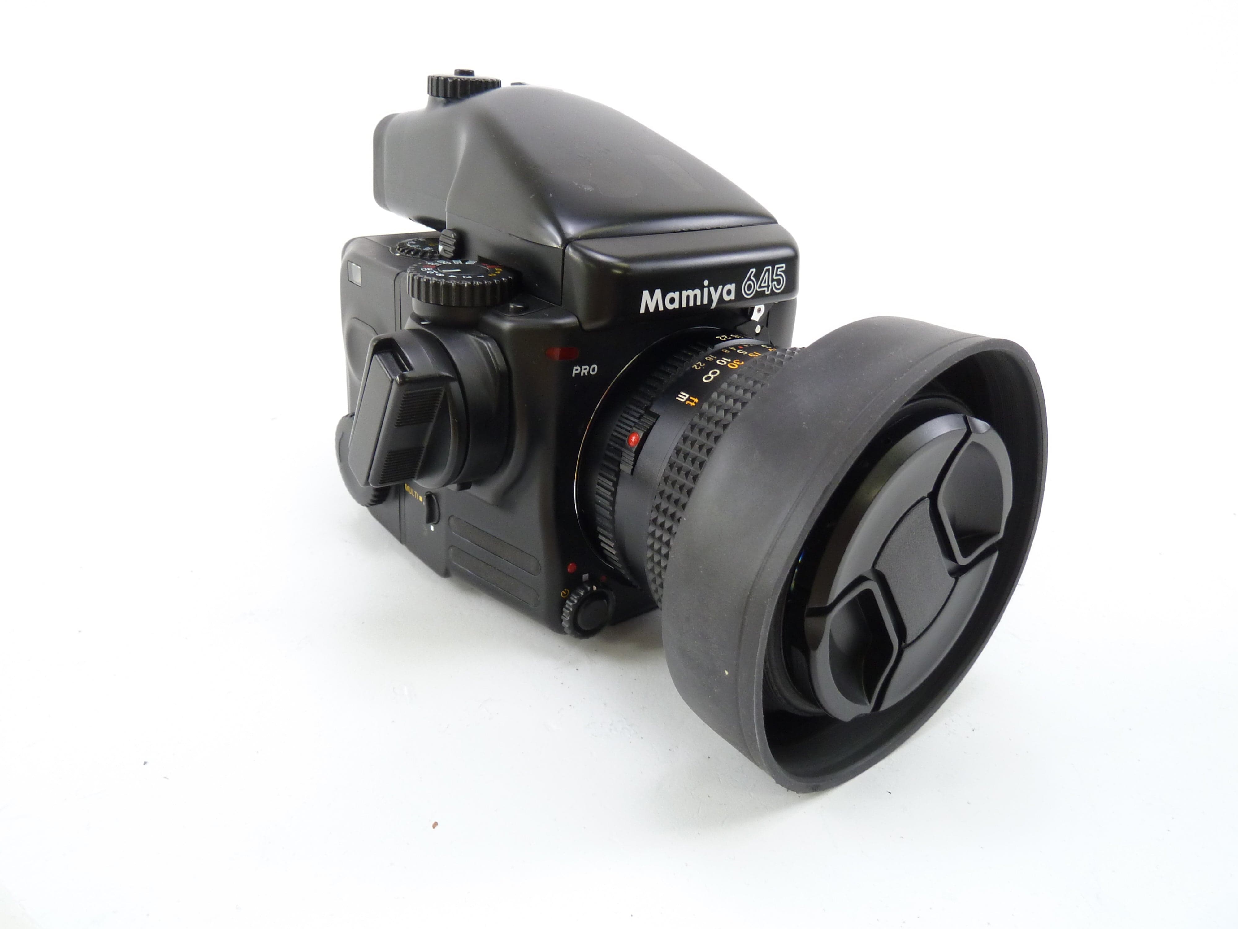 Mamiya 645 Pro Camera Outfit with AE Prism Finder, 80MM F1.9 C Lens, and 120 Back