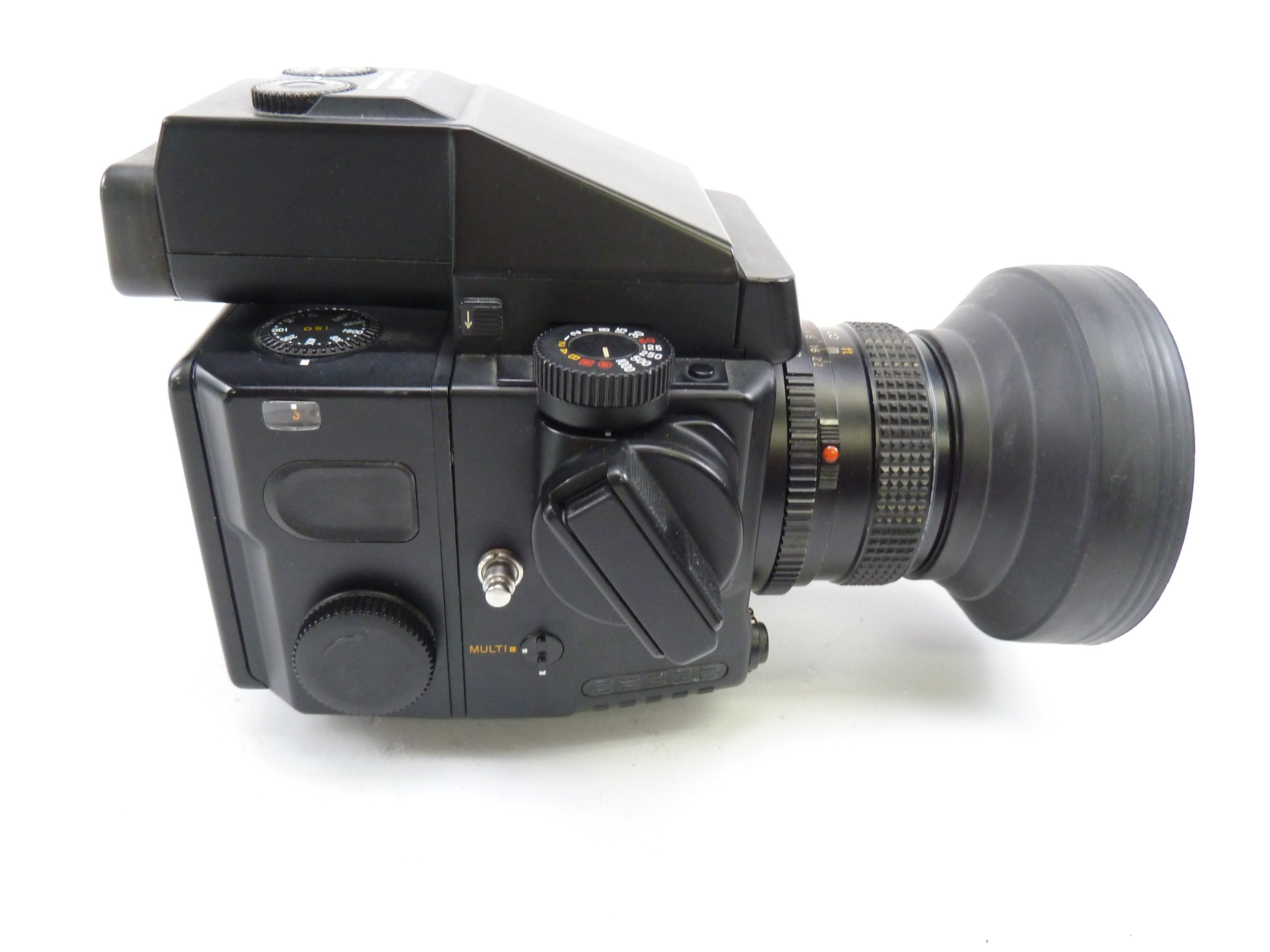 Mamiya 645 Super Complete Kit with Prism Finder, 120 Back, and 80MM f2.8 C Lens