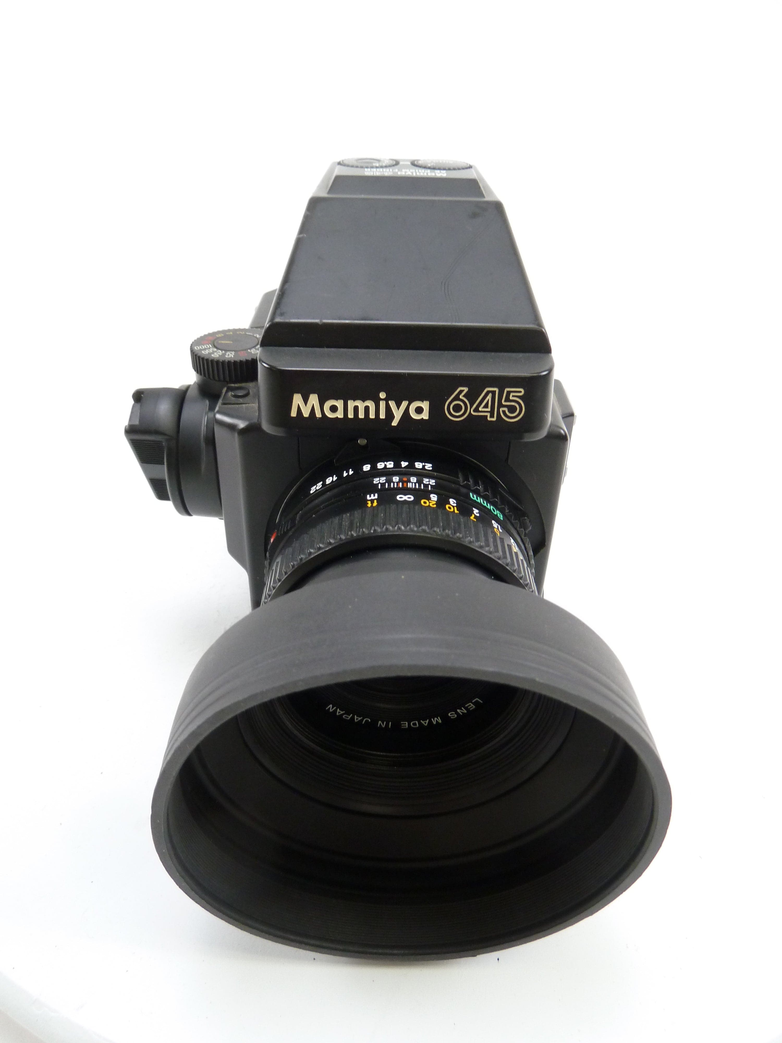Mamiya 645 Super Kit with AE Prism Finder, 80MM F2.8 N Lens, and 120 Film Back