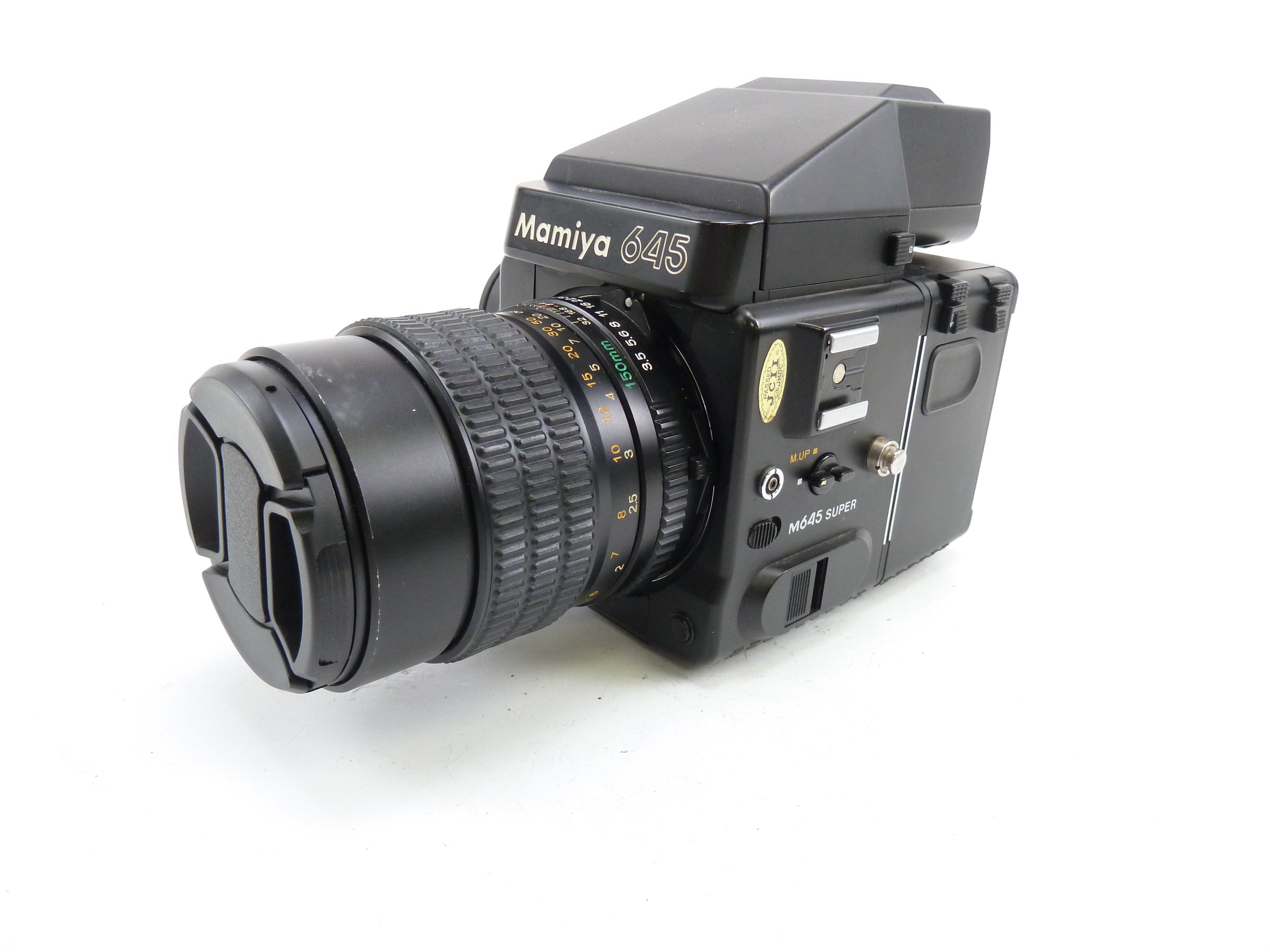 Mamiya 645 Super Kit with Prism Finder, 120 Back, and 150MM F3.5 N Lens