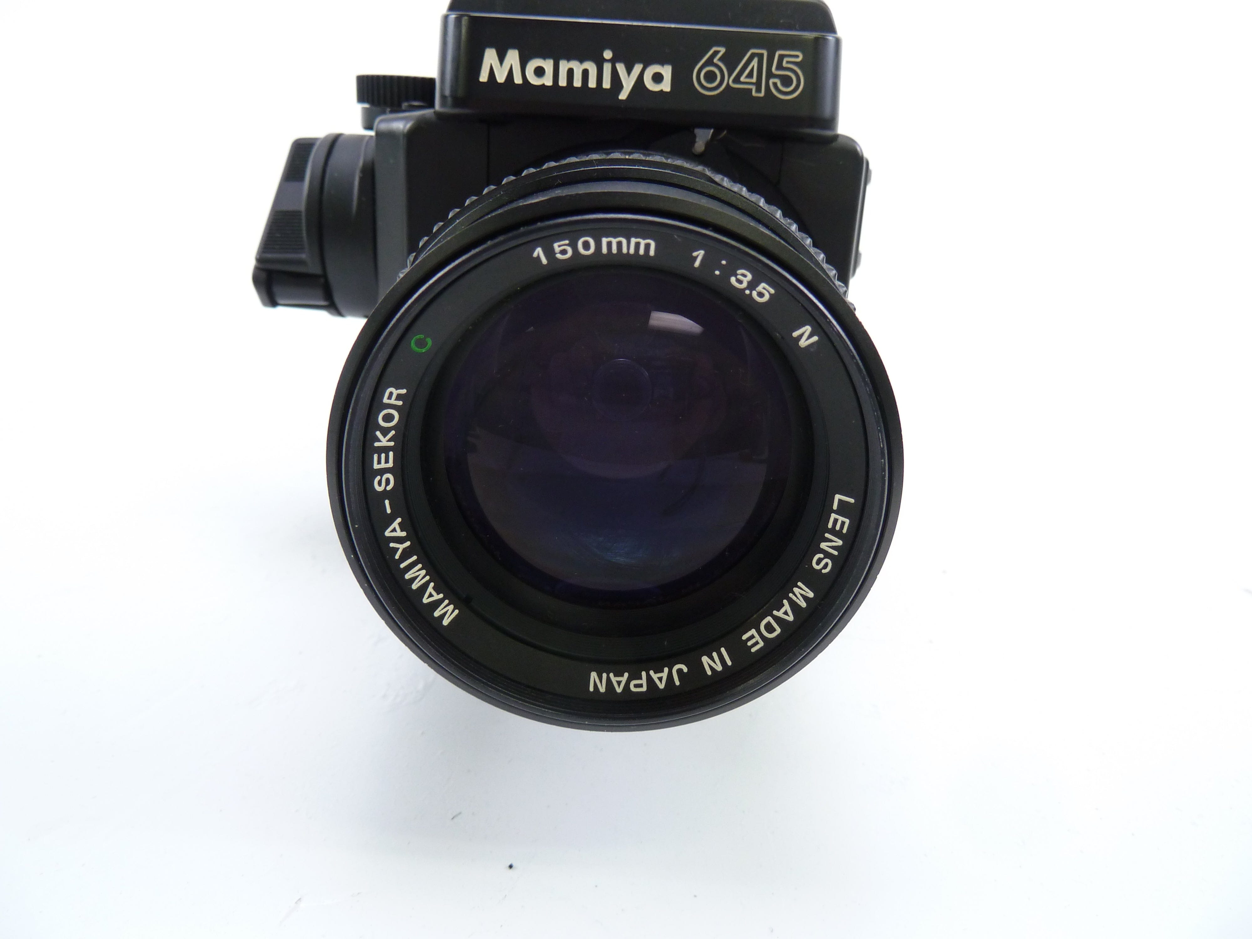 Mamiya 645 Super Kit with Prism Finder, 120 Back, and 150MM F3.5 N Lens