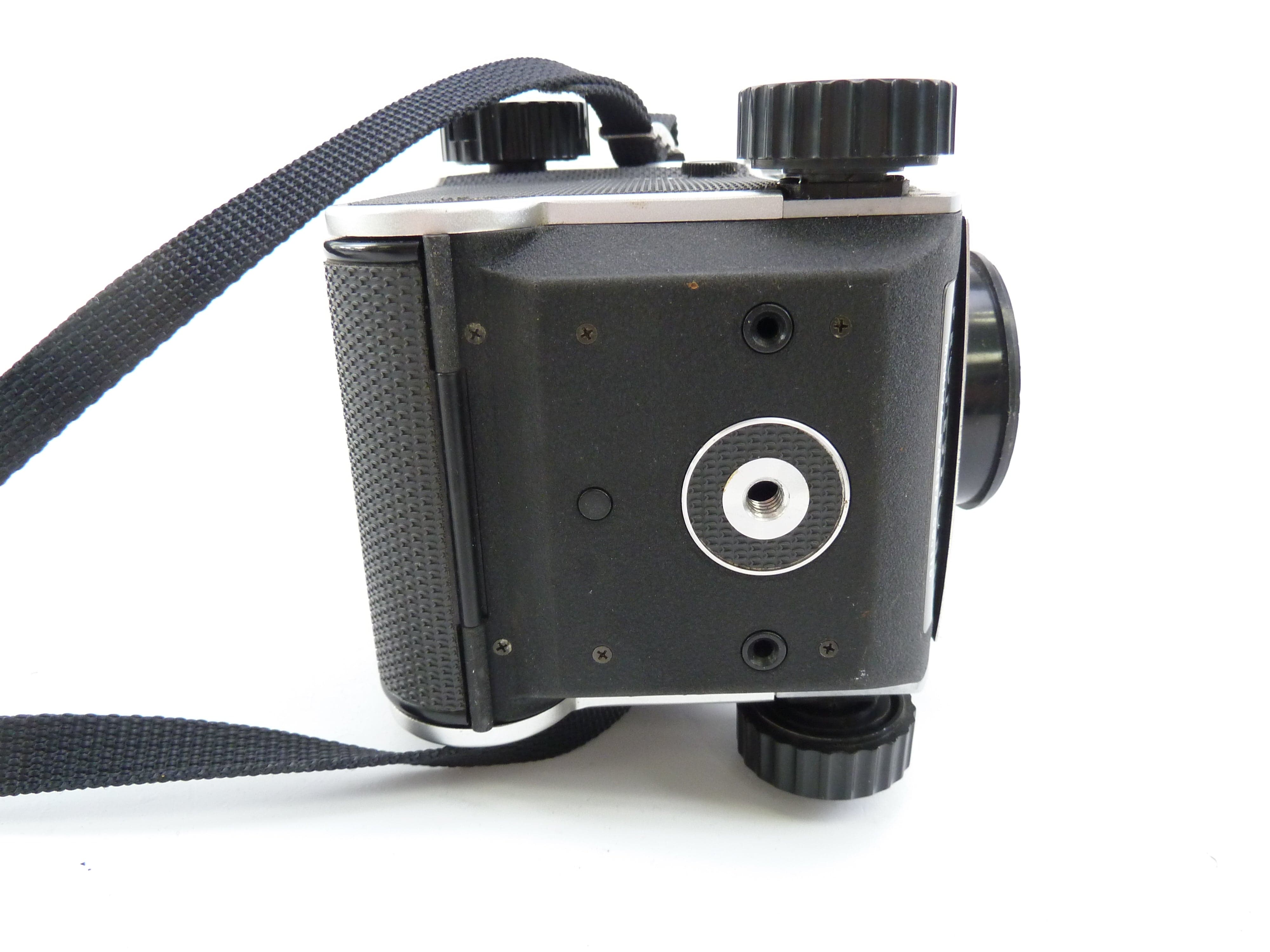 Mamiya C220 with 80MM f2.8 Blue Dot Lens