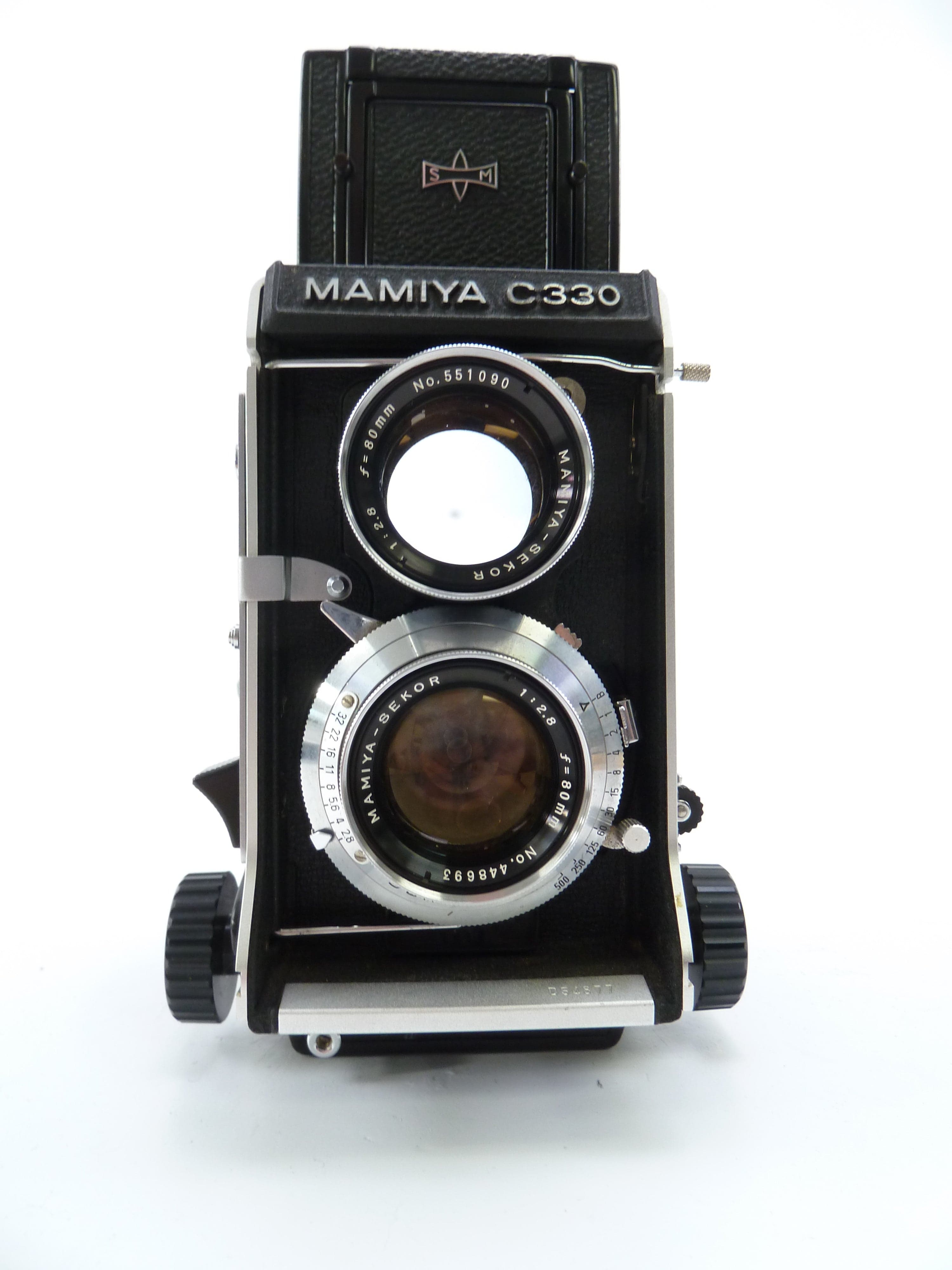 Mamiya C330 Camera Outfit with 80MM F2.8 Lens and Waist Level Finder