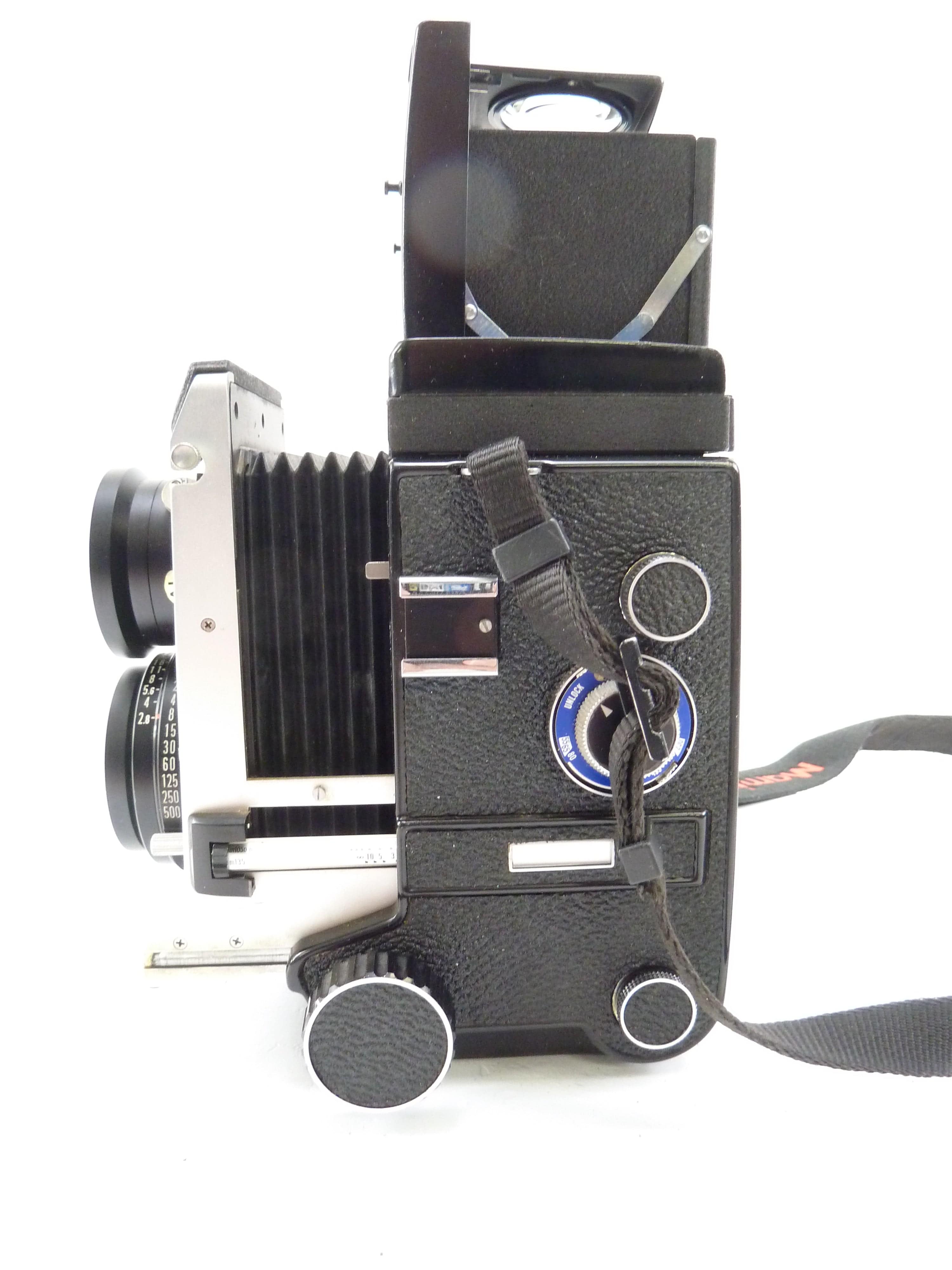 Mamiya C330 Kit with 80MM f2.8 Blue Dot Lens and Waist Level Finder
