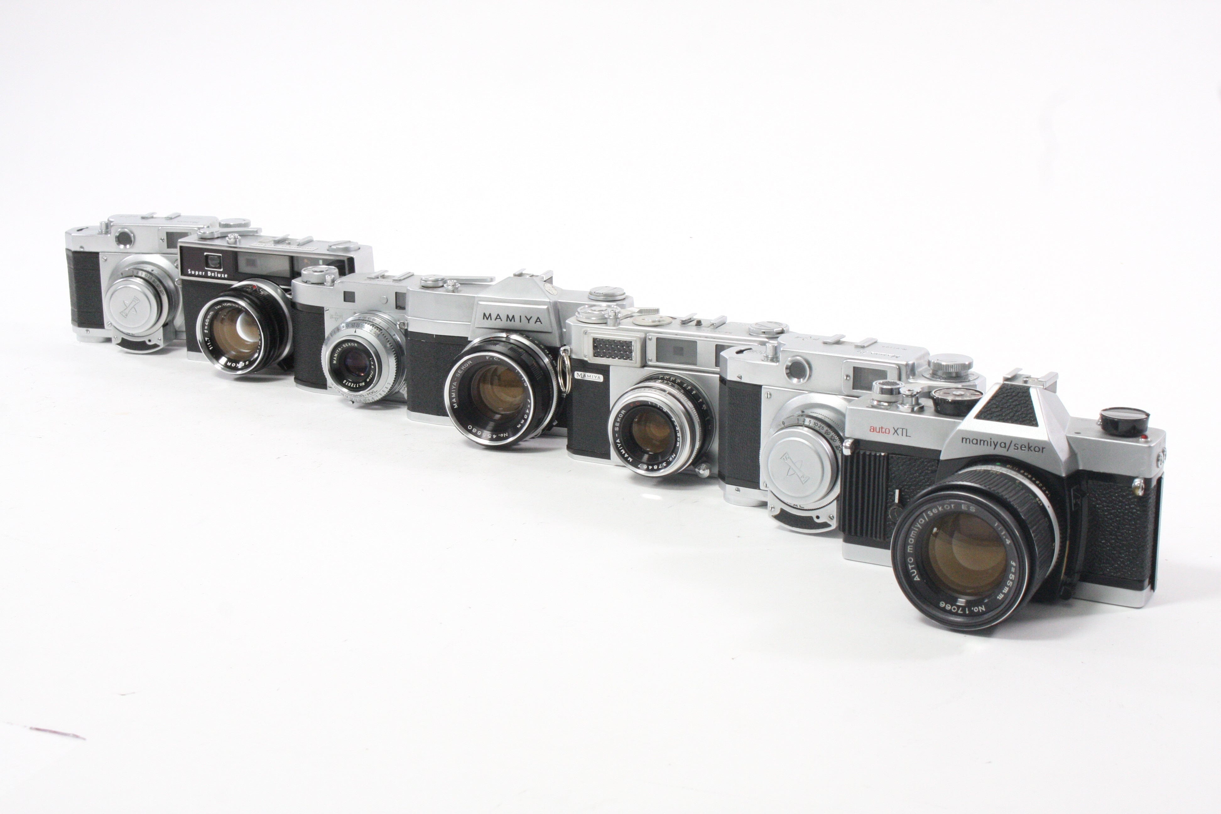 Mamiya Camera Lot