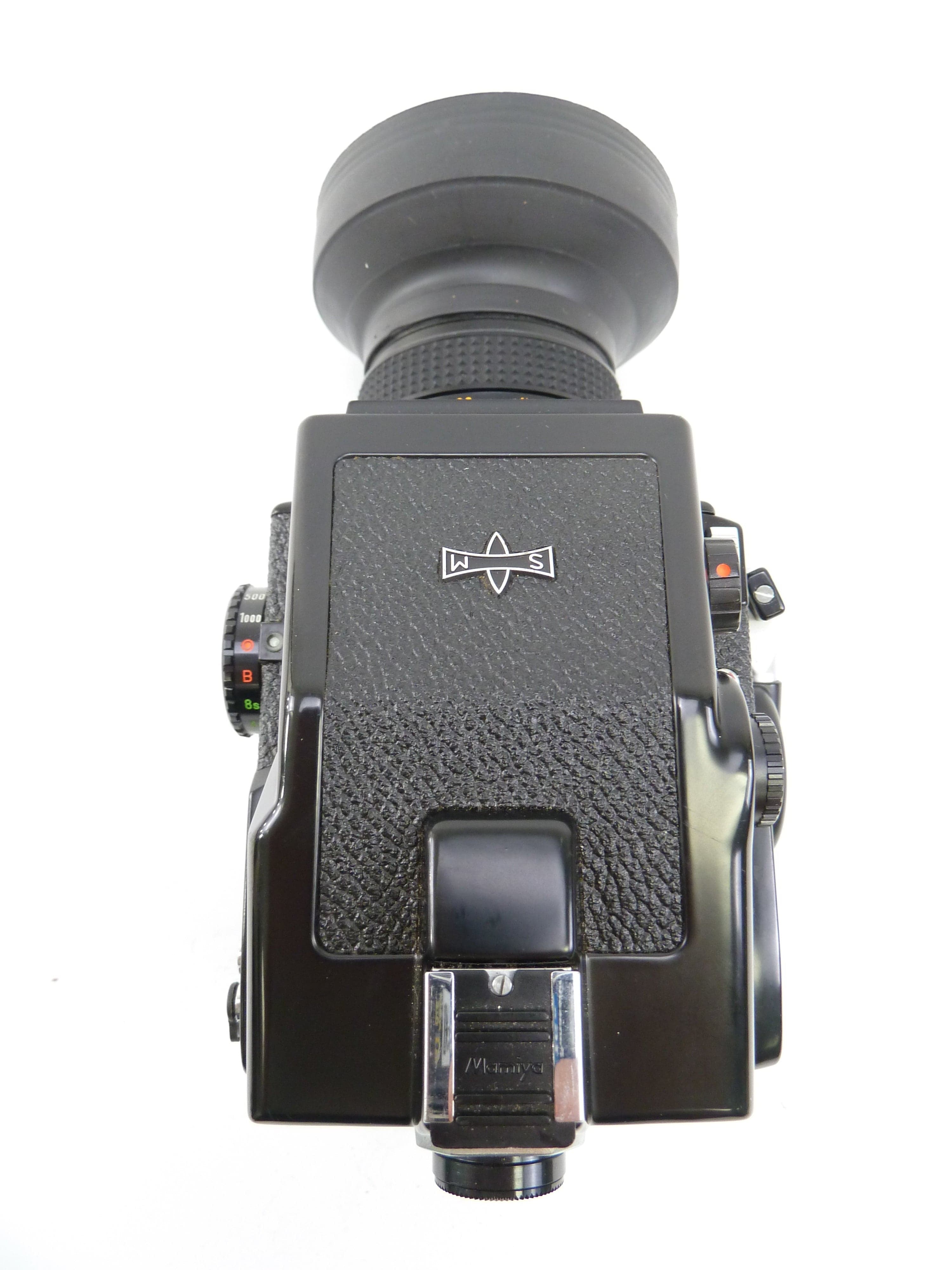 Mamiya M645 1000S Camera Outfit with 80MM f2.8 Lens and AE Meter Prism
