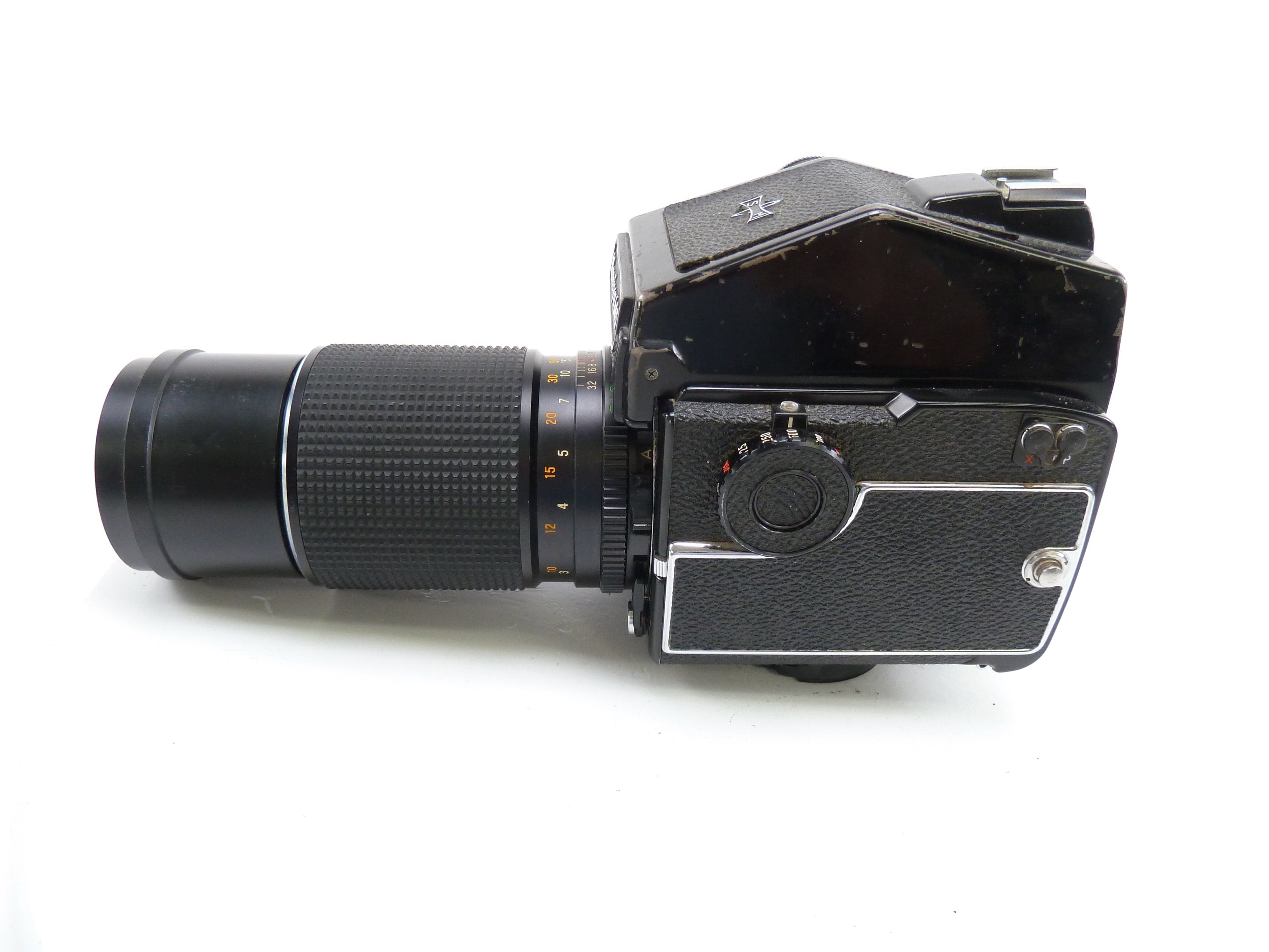 Mamiya M645 1000S Kit with Prism Finder and 210MM f4 C Lens