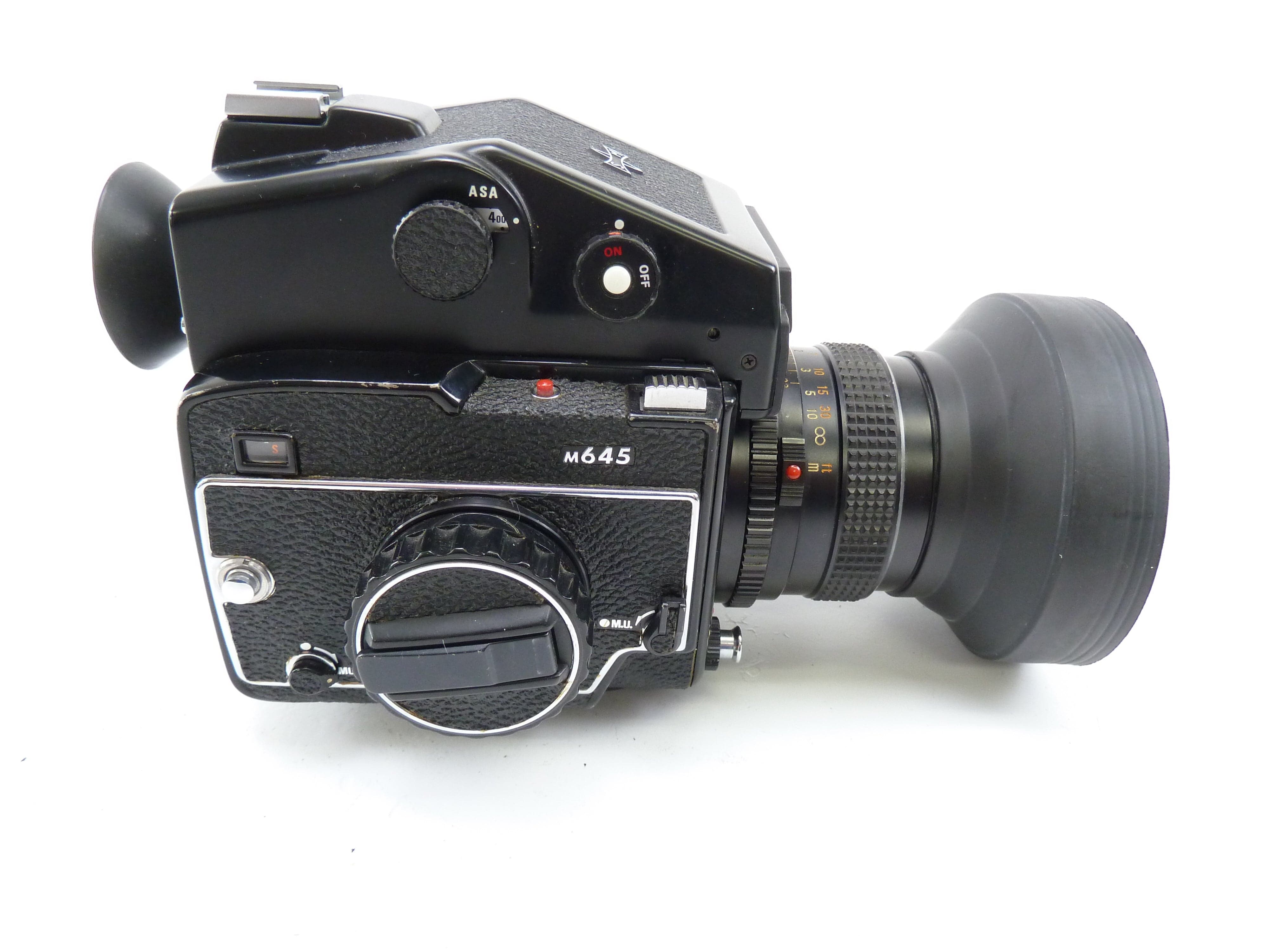 Mamiya M645 Camera Outfit with AE Prism Finder and 80MM F2.8 C Lens