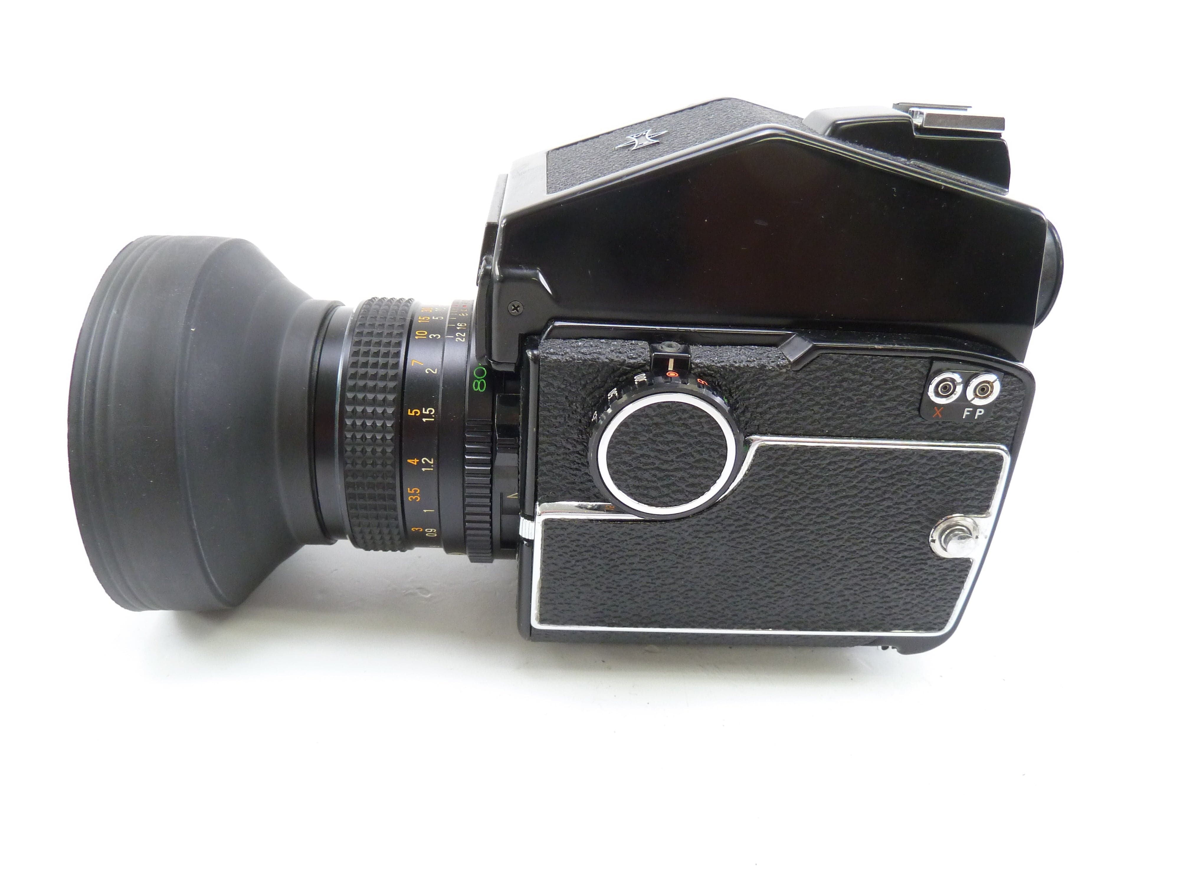 Mamiya M645 Camera Outfit with PD Meter Prism and 80MM F2.8 C Lens