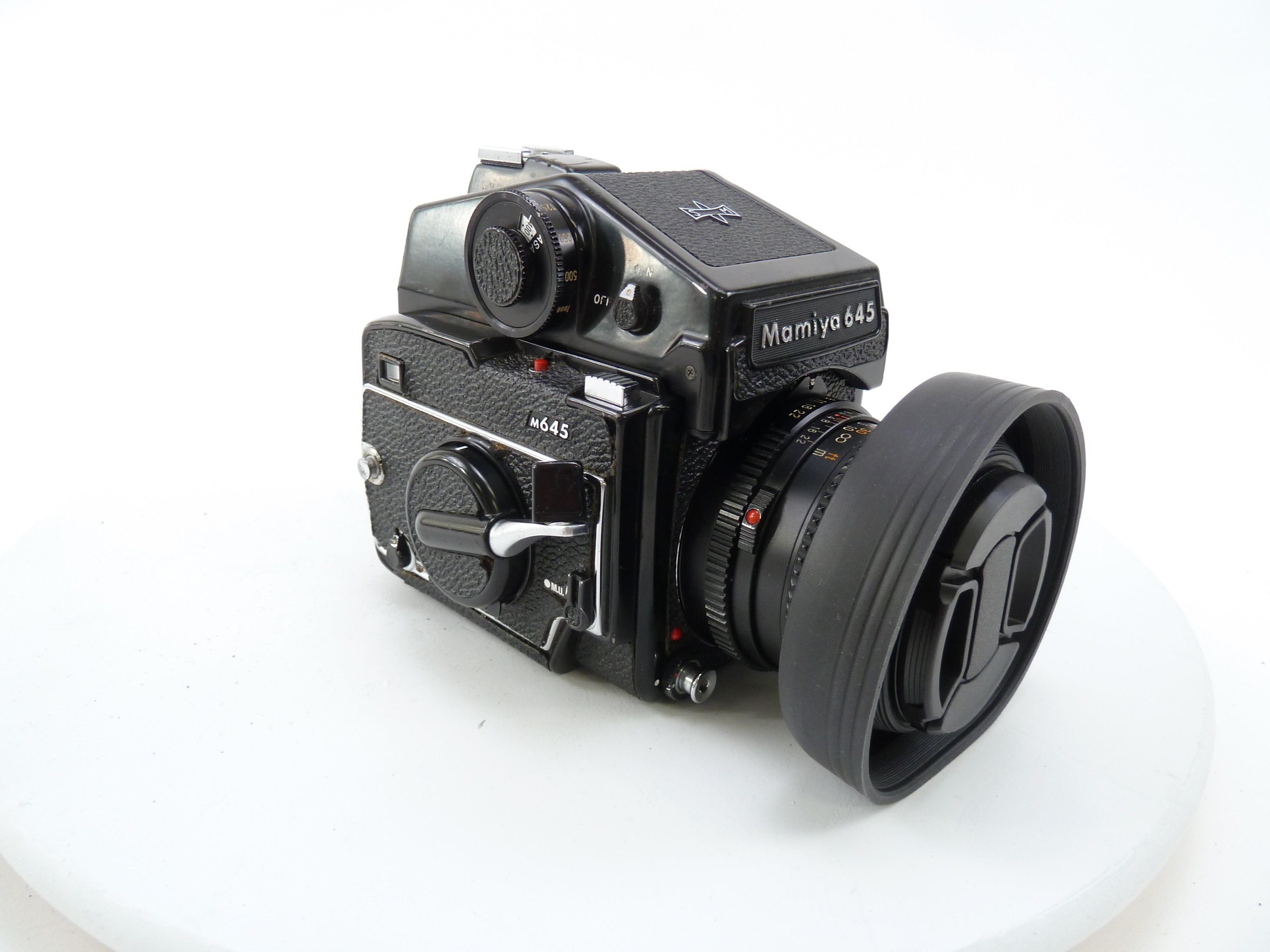 Mamiya M645 with CDS Meter Prism and 80MM f2.8 C Lens