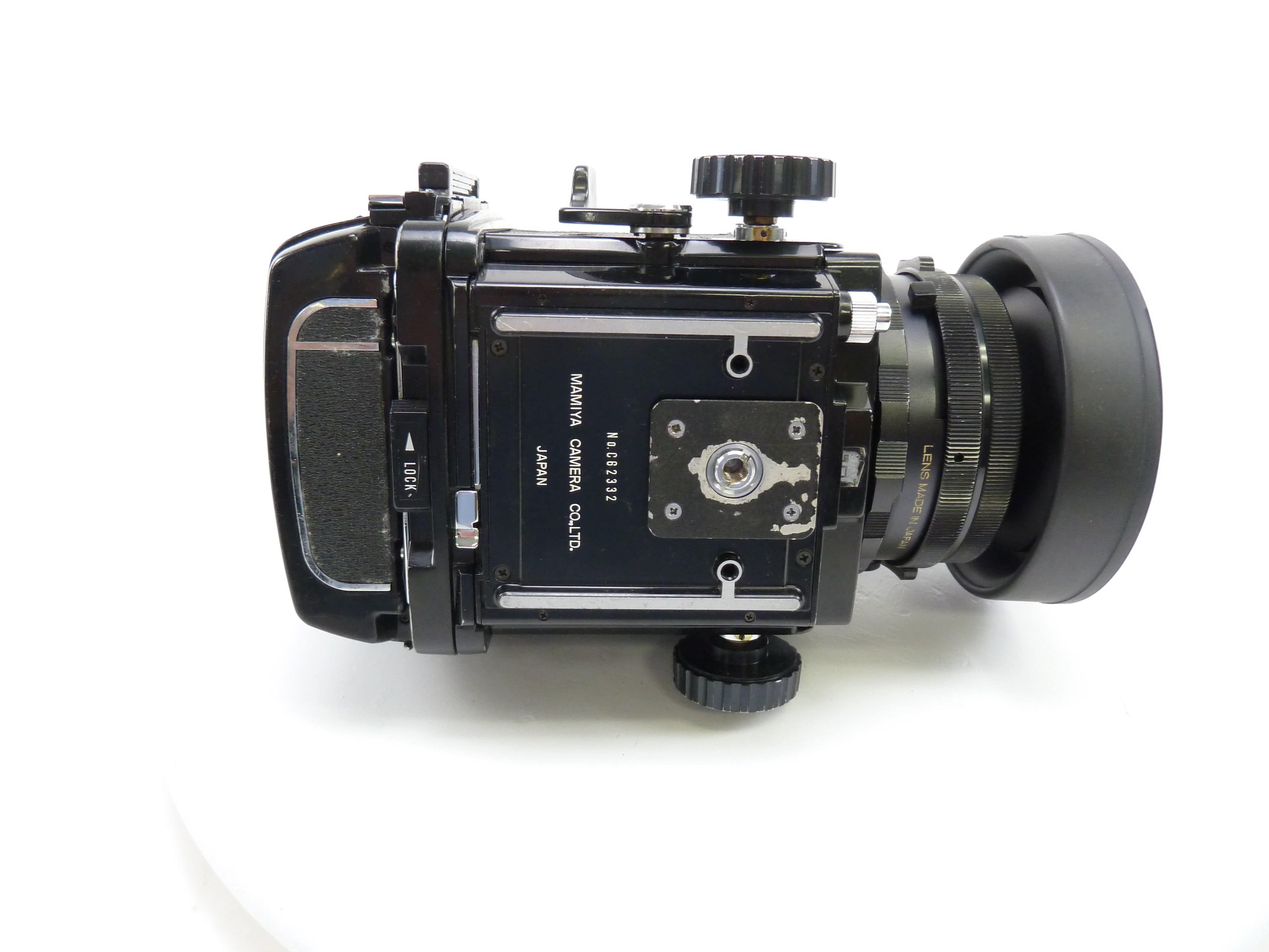 Mamiya RB67 Complete Camera Outfit with 127MM f3.8 Lens, 120 Back, and WLF