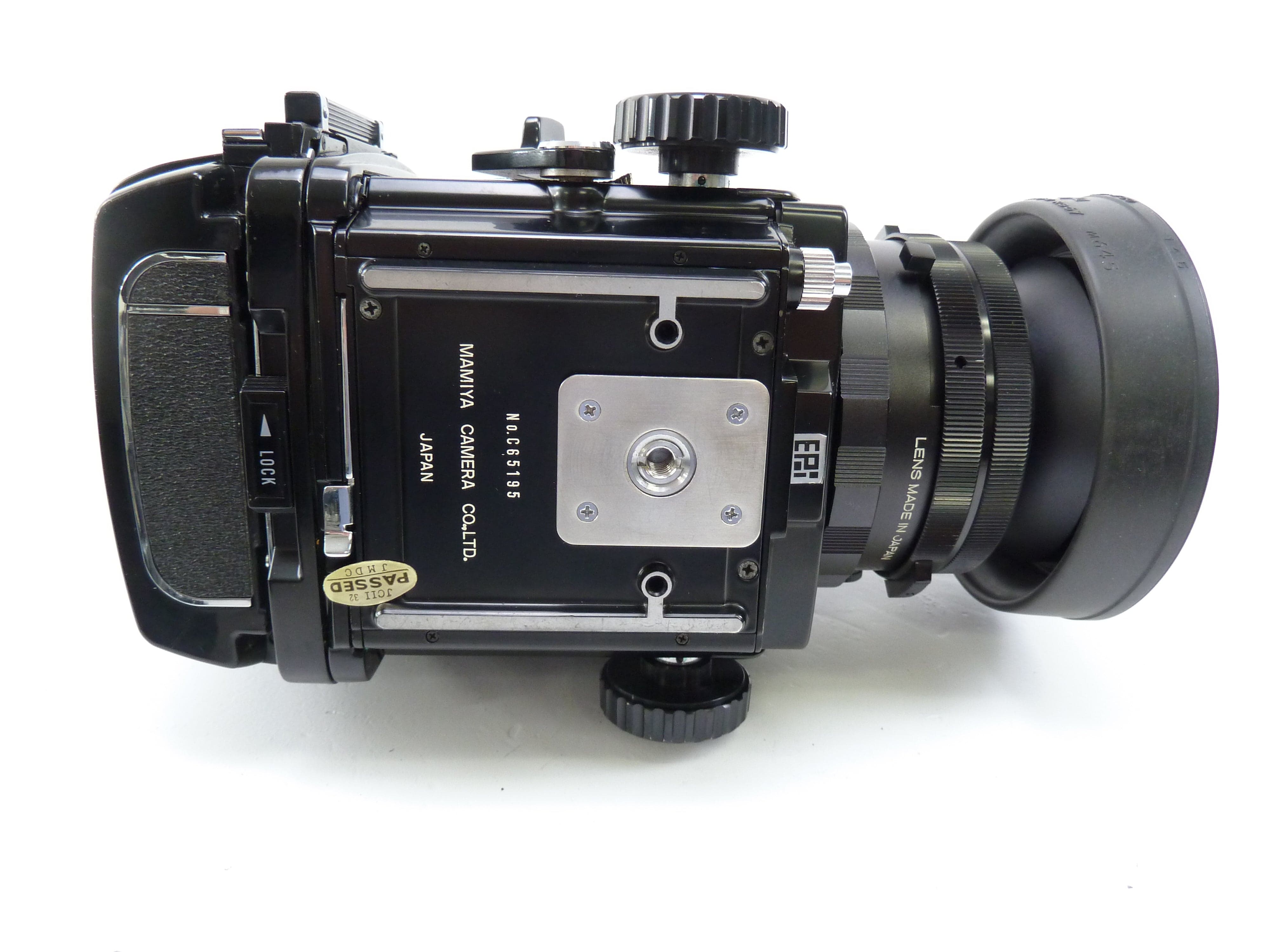 Mamiya RB67 Complete Kit with 90MM F3.8 Lens, 120 Film Back, and WLF