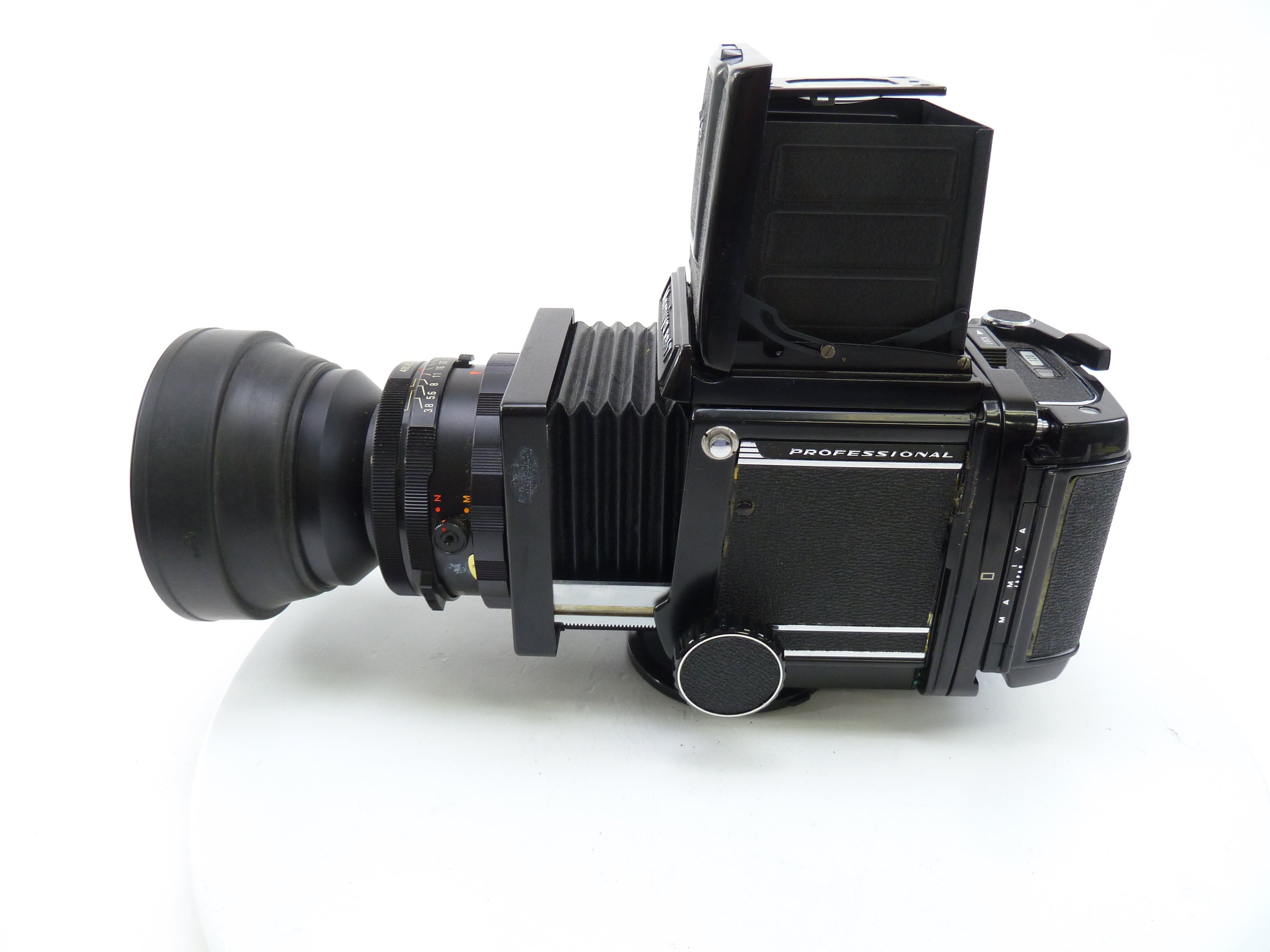 Mamiya RB67 Complete Kit with 90MM F3.8 Lens, 120 Film Back, and WLF