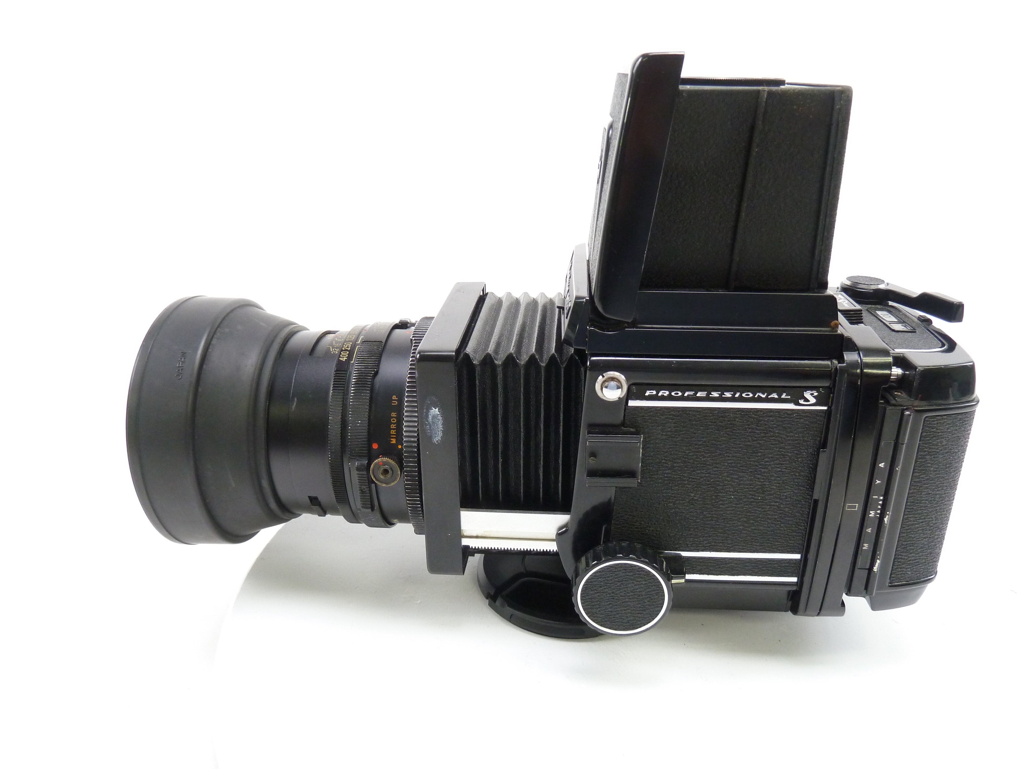 Mamiya RB67 Pro S Complete Kit with 120 Back, 127MM f3.8 C Lens, and WLF