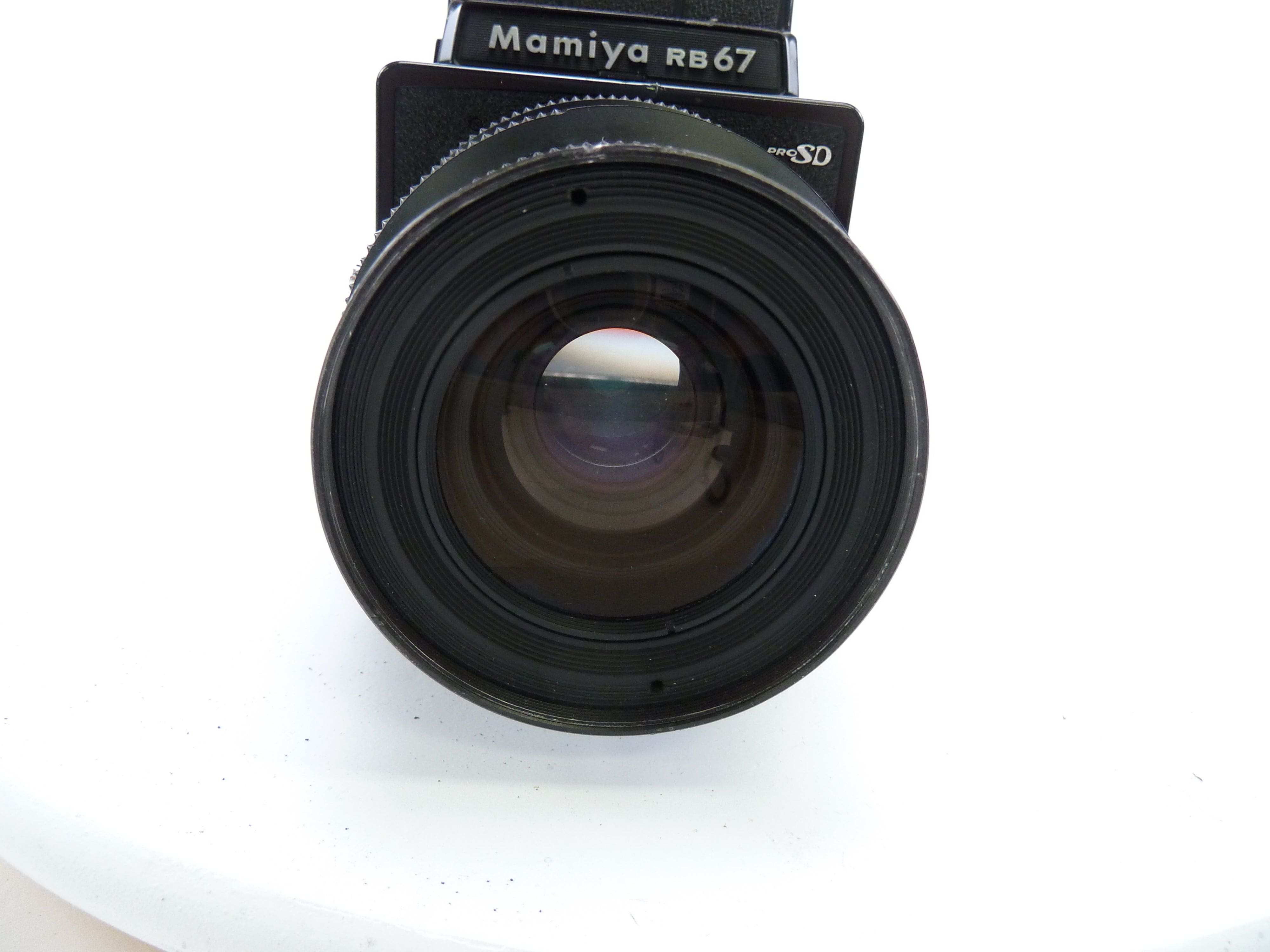 Mamiya RB67 Pro SD Outfit with 90MM F3.5 K/L Lens, Pro SD 120 Back, and WLF