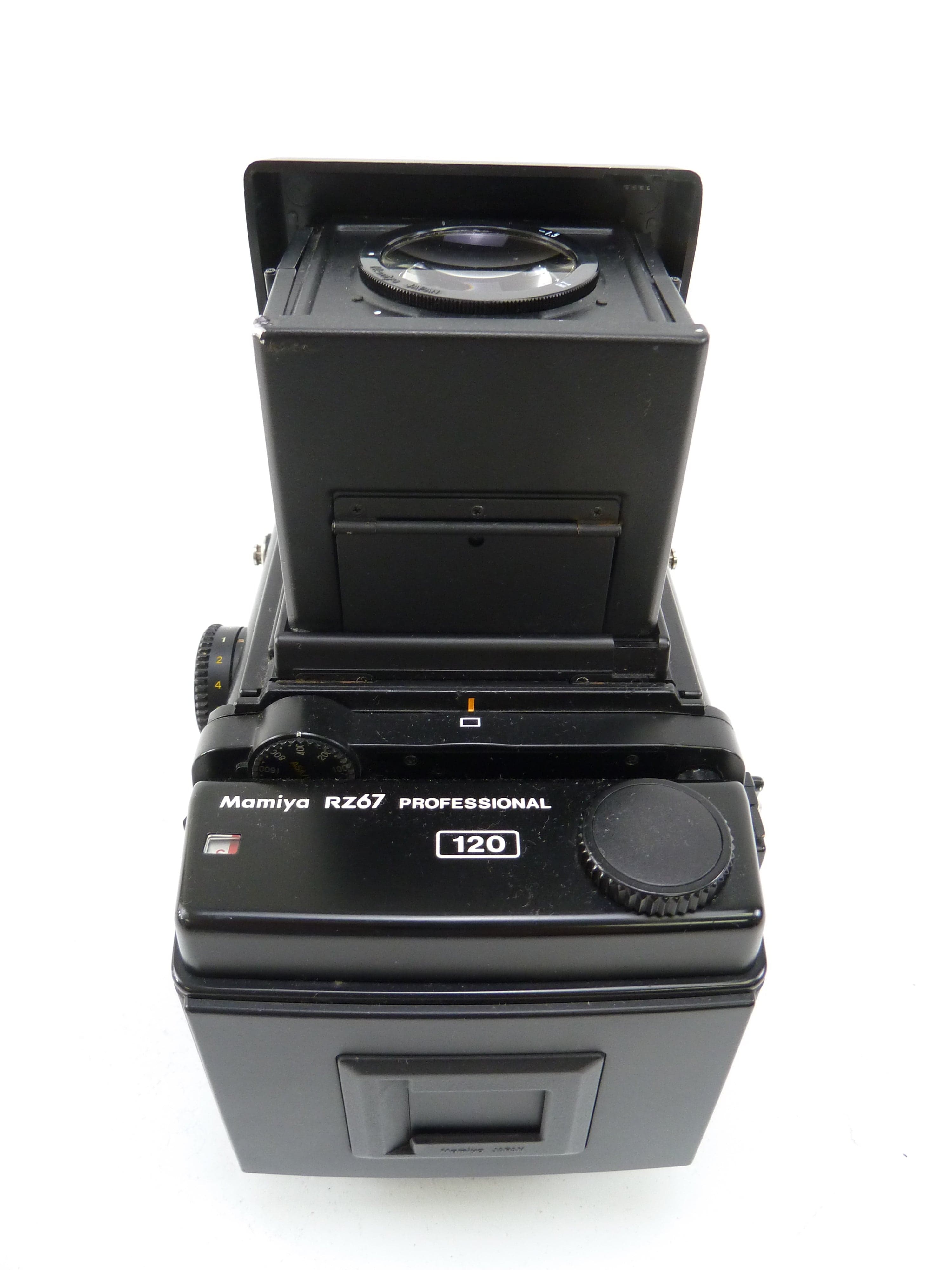Mamiya RZ67 Outfit with 110MM f2.8 W Lens, Pro 120 Back, and Waist Level Finder