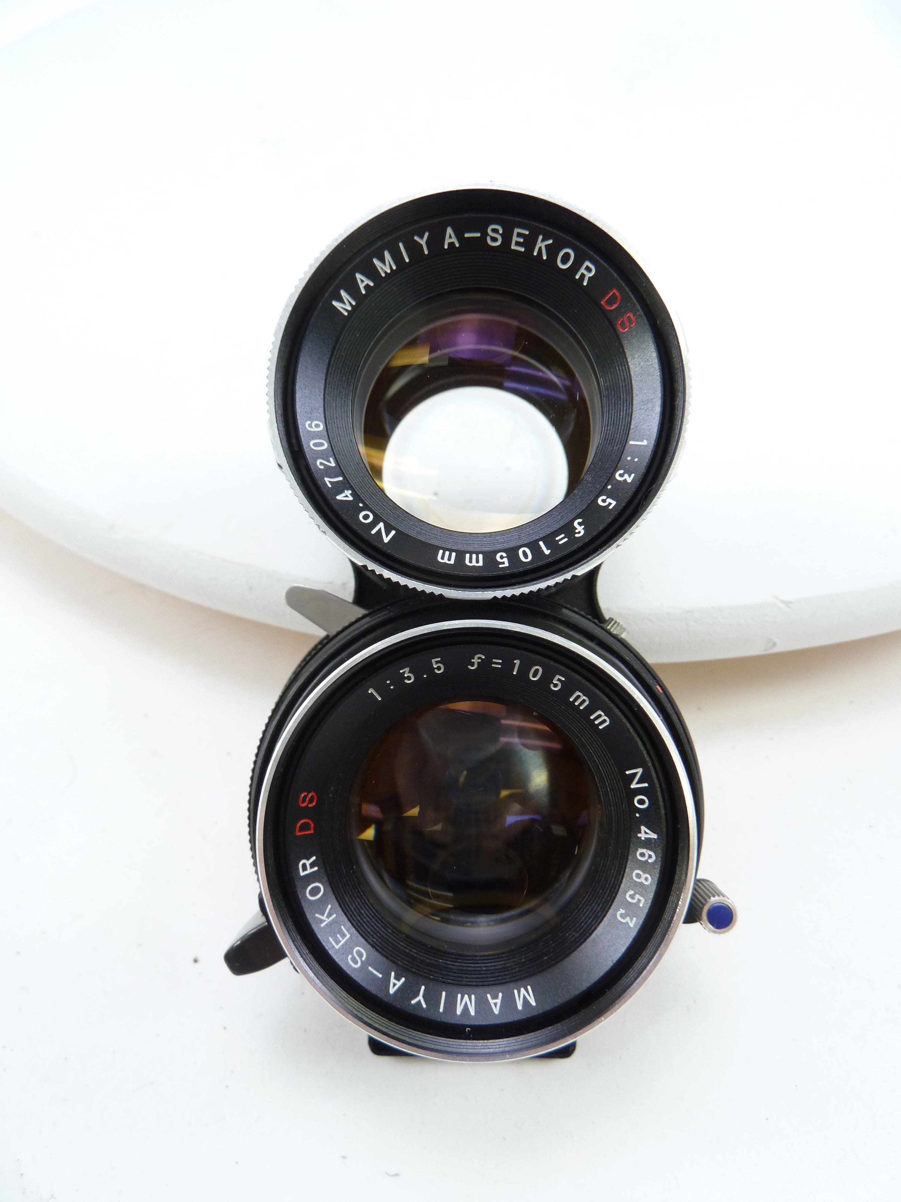 Mamiya TLR 105MM F3.5 DS Blue Dot Lens