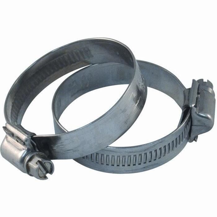 Trident Marine 710-6581 Non-Perforated Worm Gear Hose Clamp 15/32" 6 7/8" 8 1/8", 10-Pack