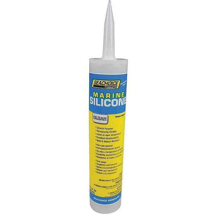 Seachoice 50-96941 Silicone Sealant Clear 10.1oz.