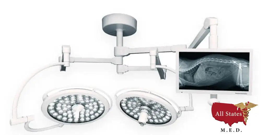 Medical Illumination System Two Trio , Two 130K Lux, One with IL CR & One Monitor Arm