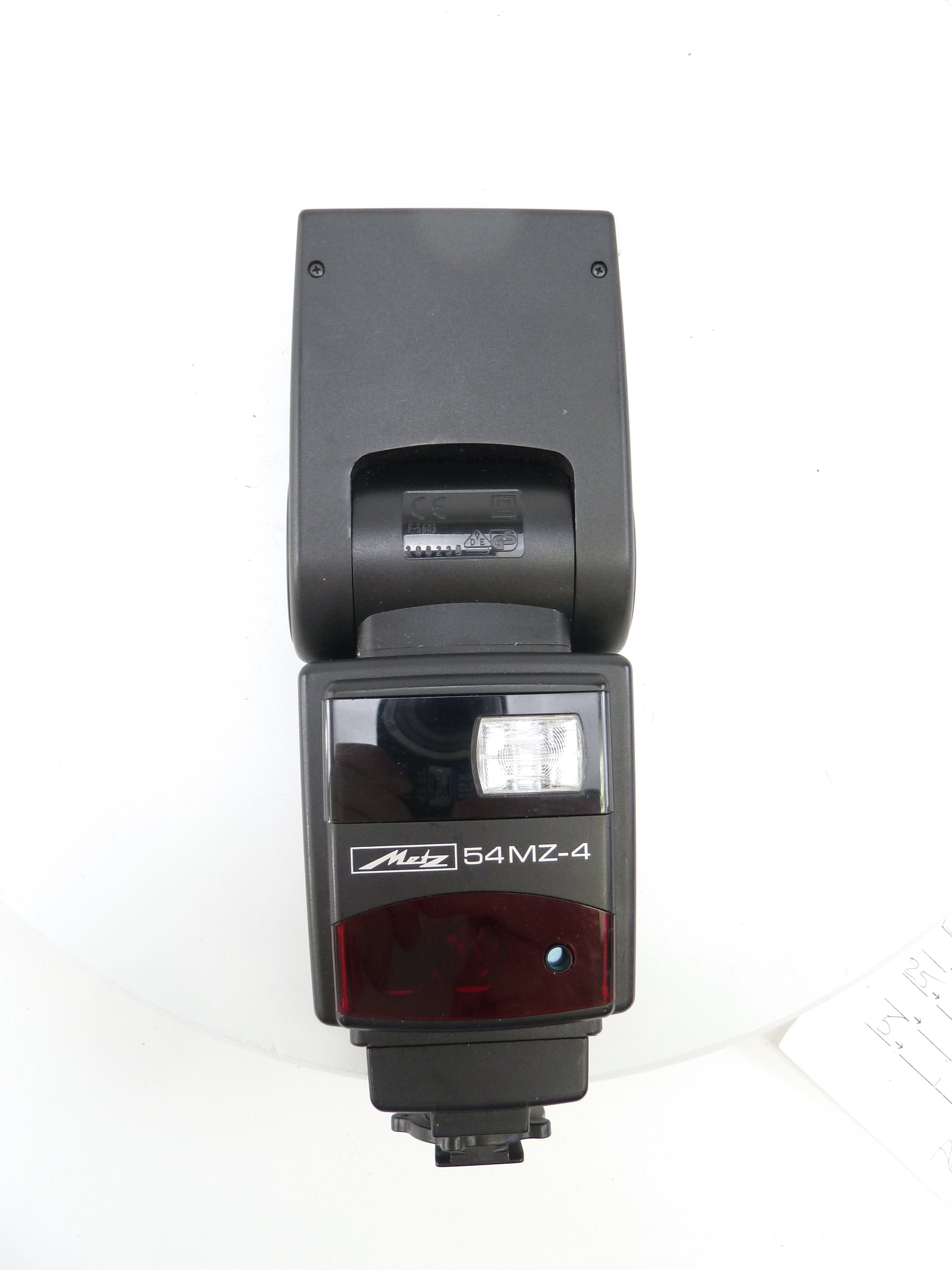 Metz 54MZ-4  Shoe Mount Flash with SCA3952 Mamiya 645 AF Module