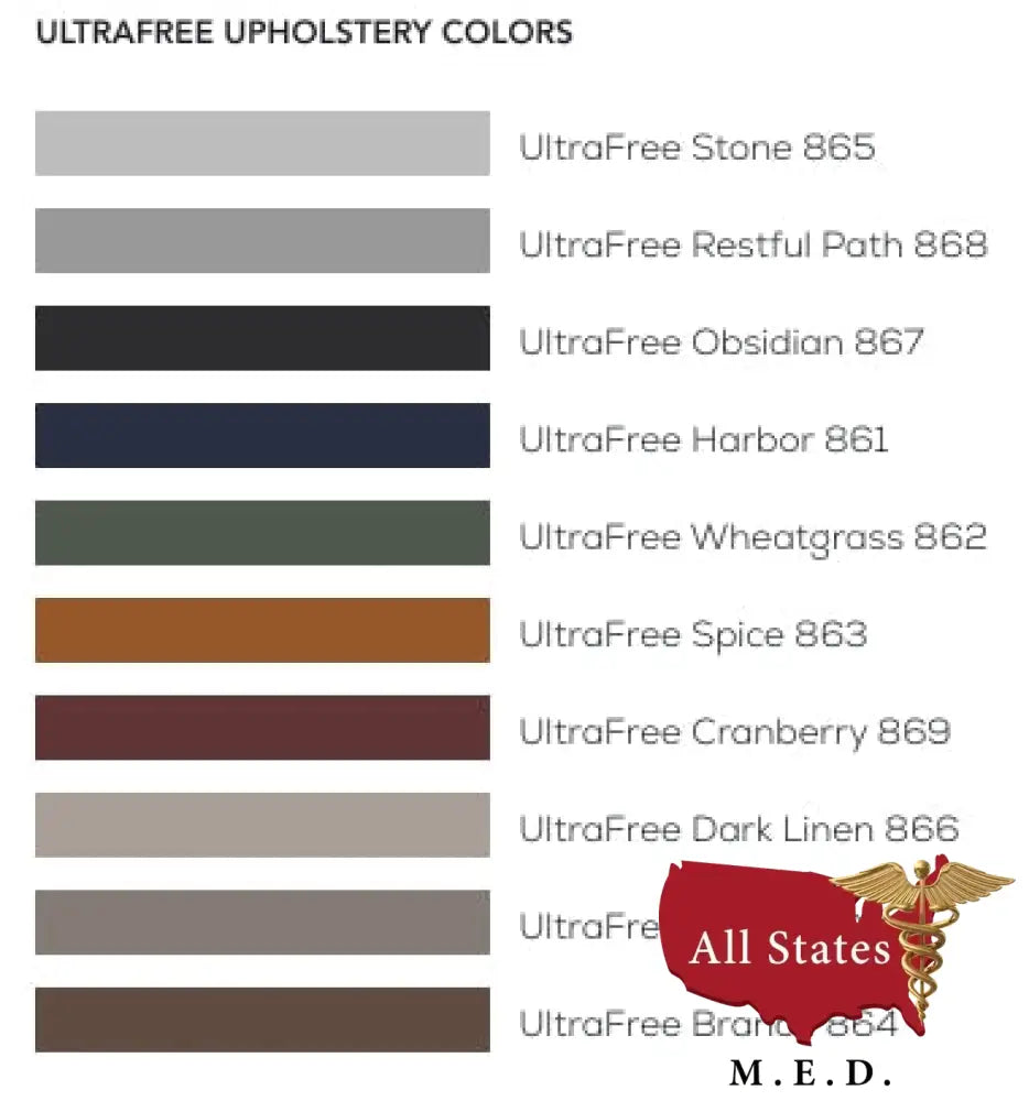 Midmark 631 Procedure Chair UltraFree Upholstery Top